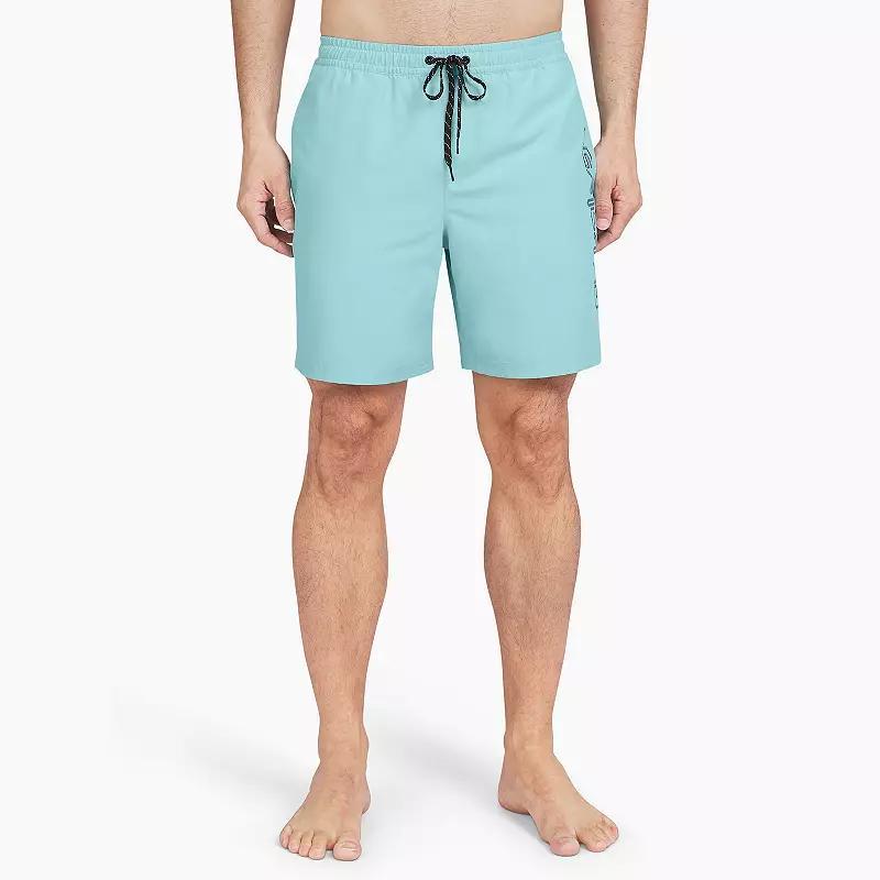 Men's Quiksilver 6.5" Behind the Waves Swim Trunks, Size: Small, Four Leaf Green Product Image