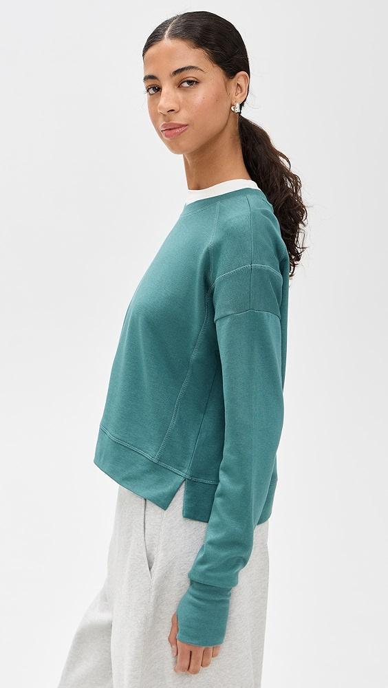 Sweaty Betty After Class Crop Sweatshirt | Shopbop Product Image