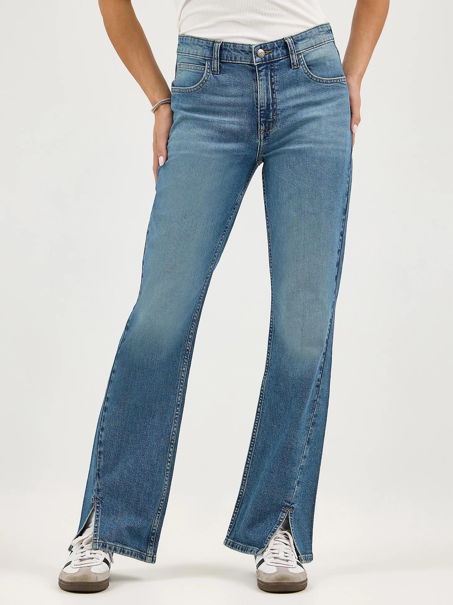 Women's Forward Curved Seam Split Bootcut Jean | Women's Jeans | Lee® Product Image