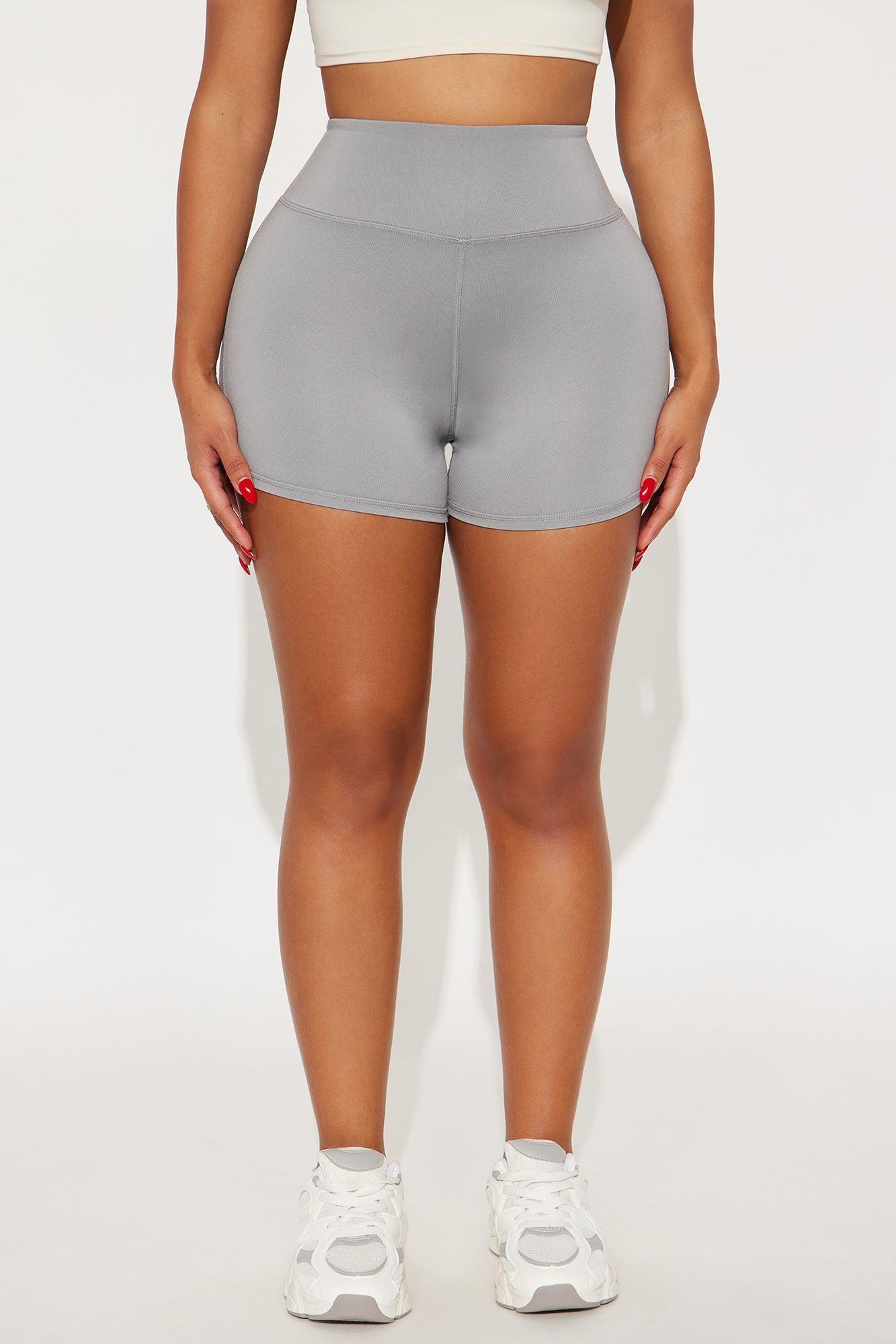 Smooth Biker Short - Grey Product Image