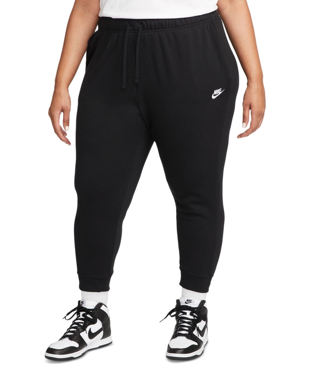 Plus Size Nike Sportswear Club Fleece Joggers, Women's, Size: 3XL, Black Product Image