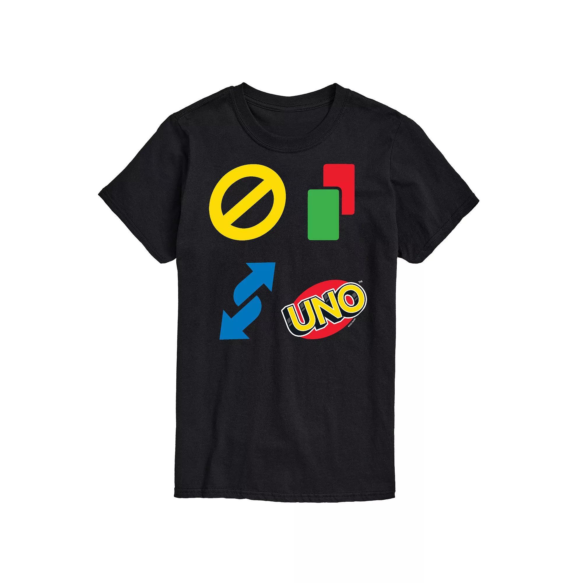 Big & Tall UNO Icons Tee, Mens Product Image