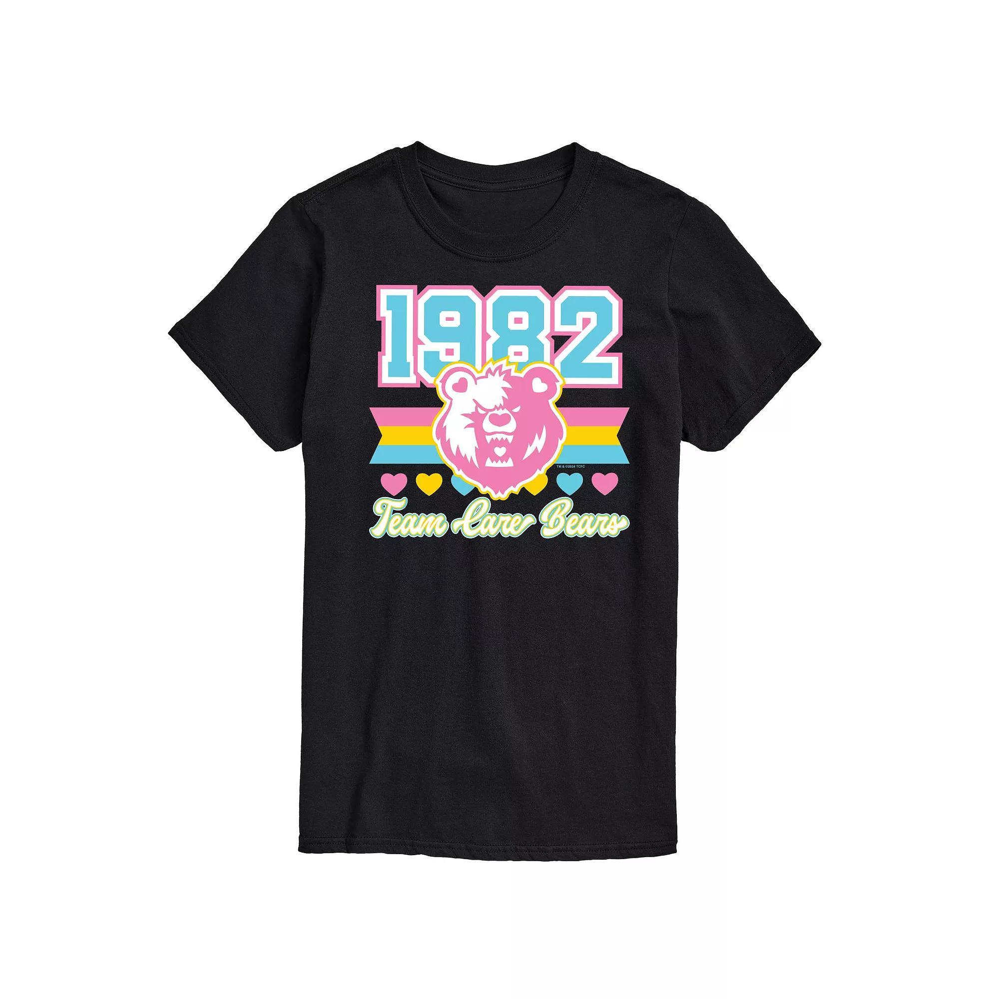 Mens Care Bears 1982 Team Care Bears Graphic Tee Product Image