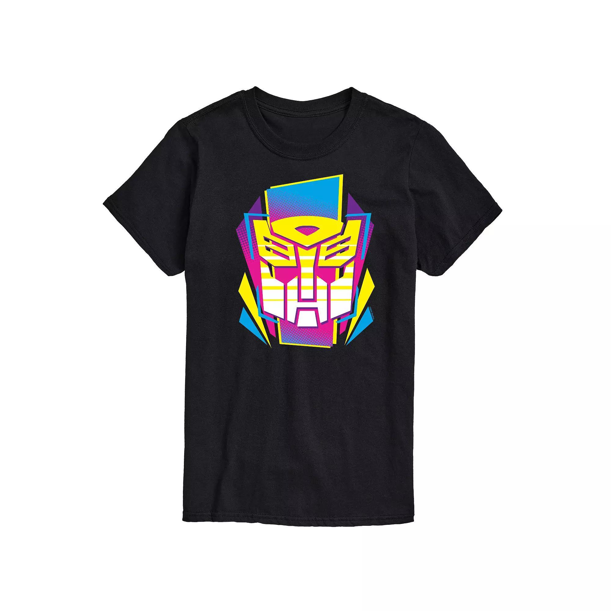 Mens Transformers Halftone Icon Autobot Tee Product Image