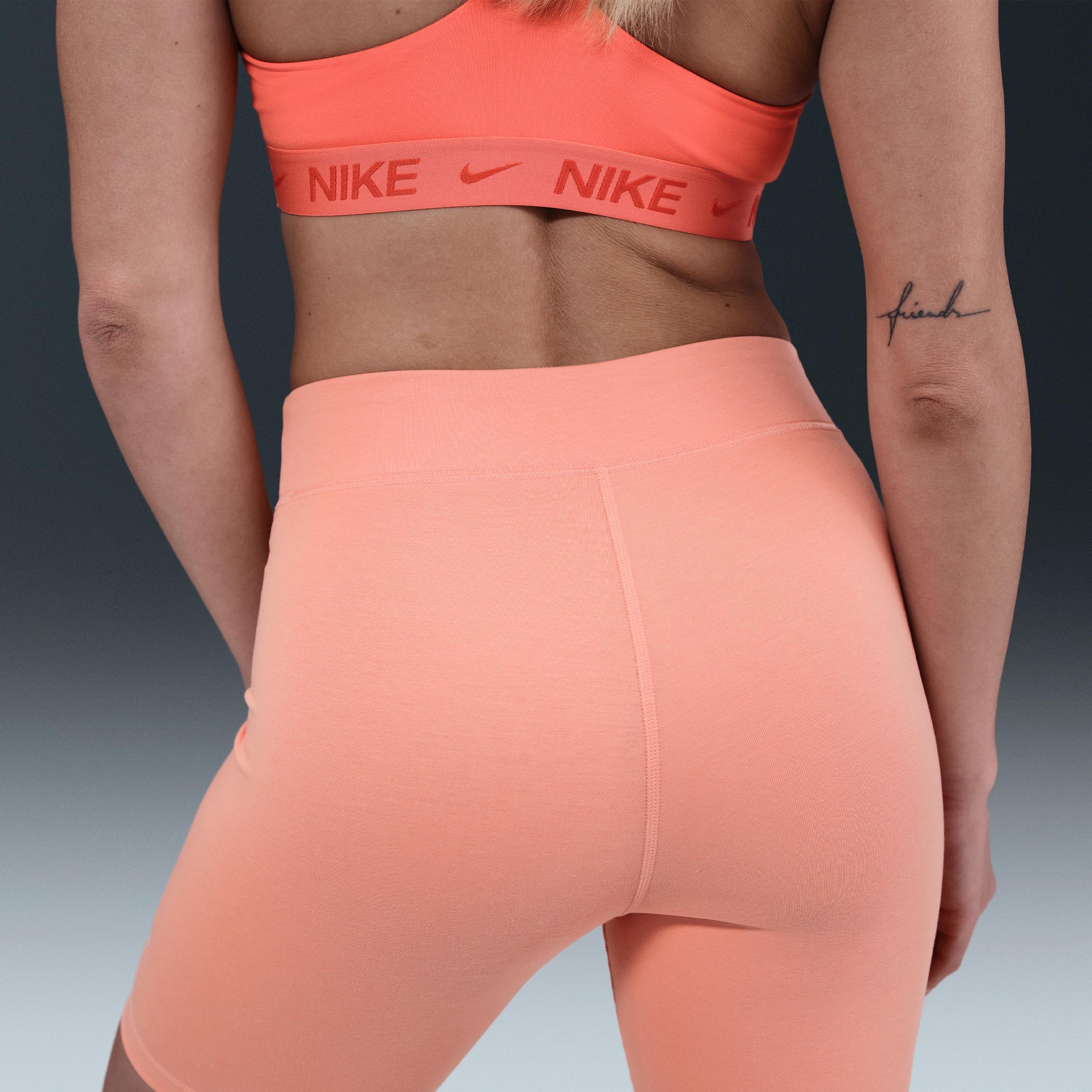Women's Nike Sportswear Classic High-Waisted 8" Biker Shorts Product Image