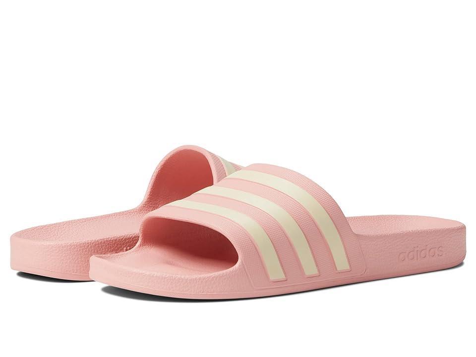 adidas Adilette Aqua Slides Glow Blue 10 Womens Product Image