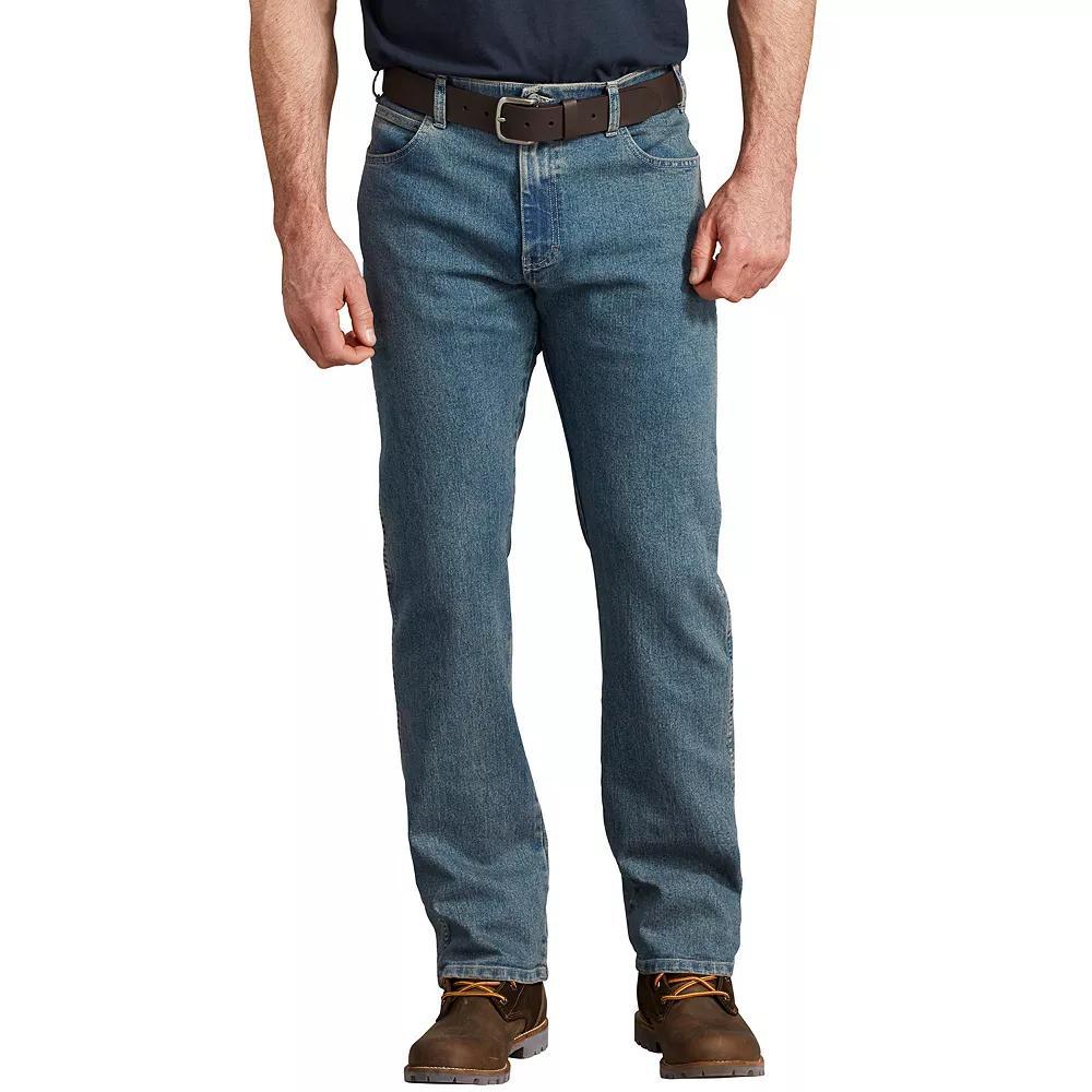 Men's Dickies Active Waist 5-Pocket Flex Performance Pants, Size: 44X32, Grey Wash Product Image