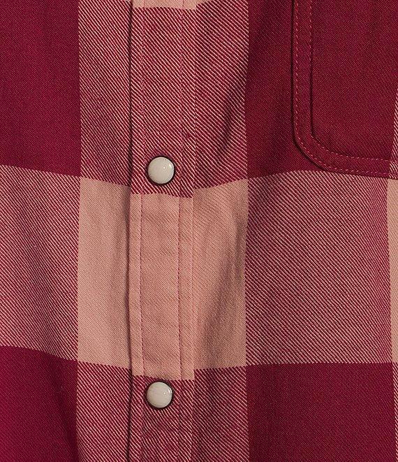 Flag and Anthem Long Sleeve Georgianna Plaid Woven Shirt Product Image