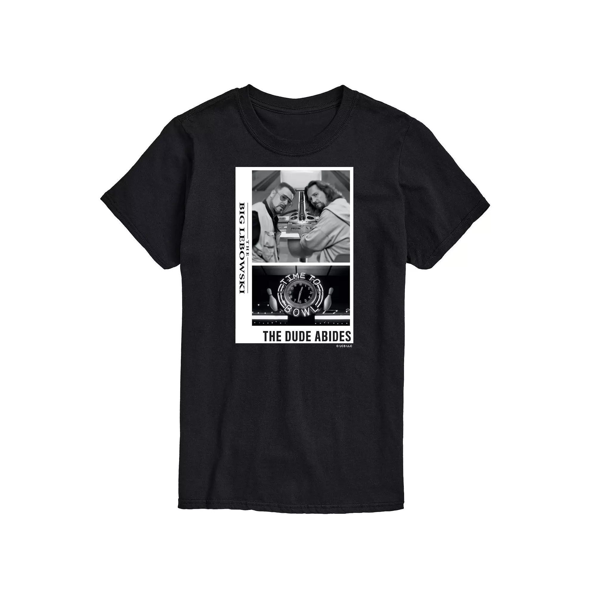Big & Tall The Big Lebowski Time To Bowl Tee, Men's, Size: XXL Tall, Black Product Image