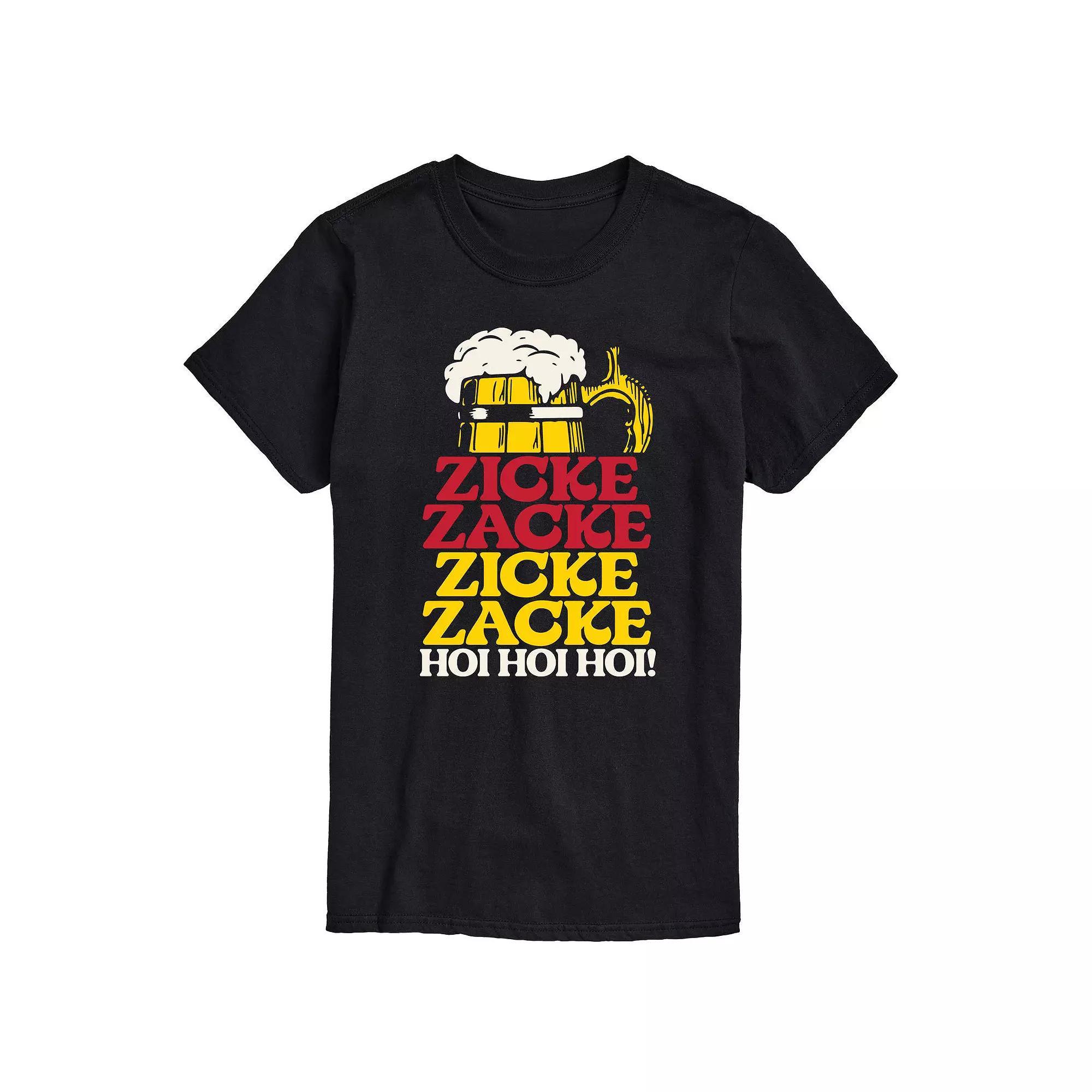 Mens Zicke Zacke Hoi Hoi Oktoberfest Tee Product Image
