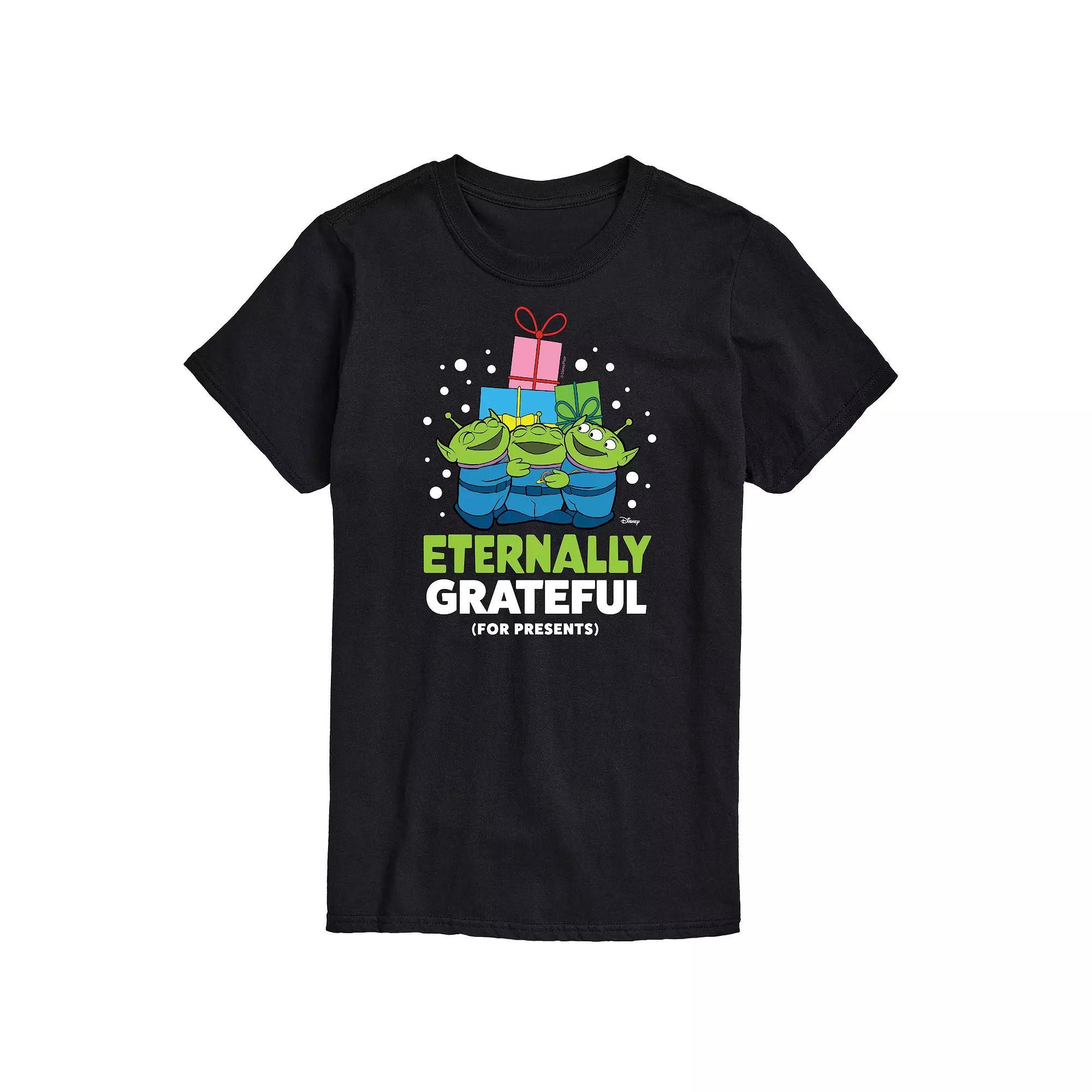 Disney / Pixars Toy Story Aliens Mens Grateful For Presents Graphic Tee Product Image