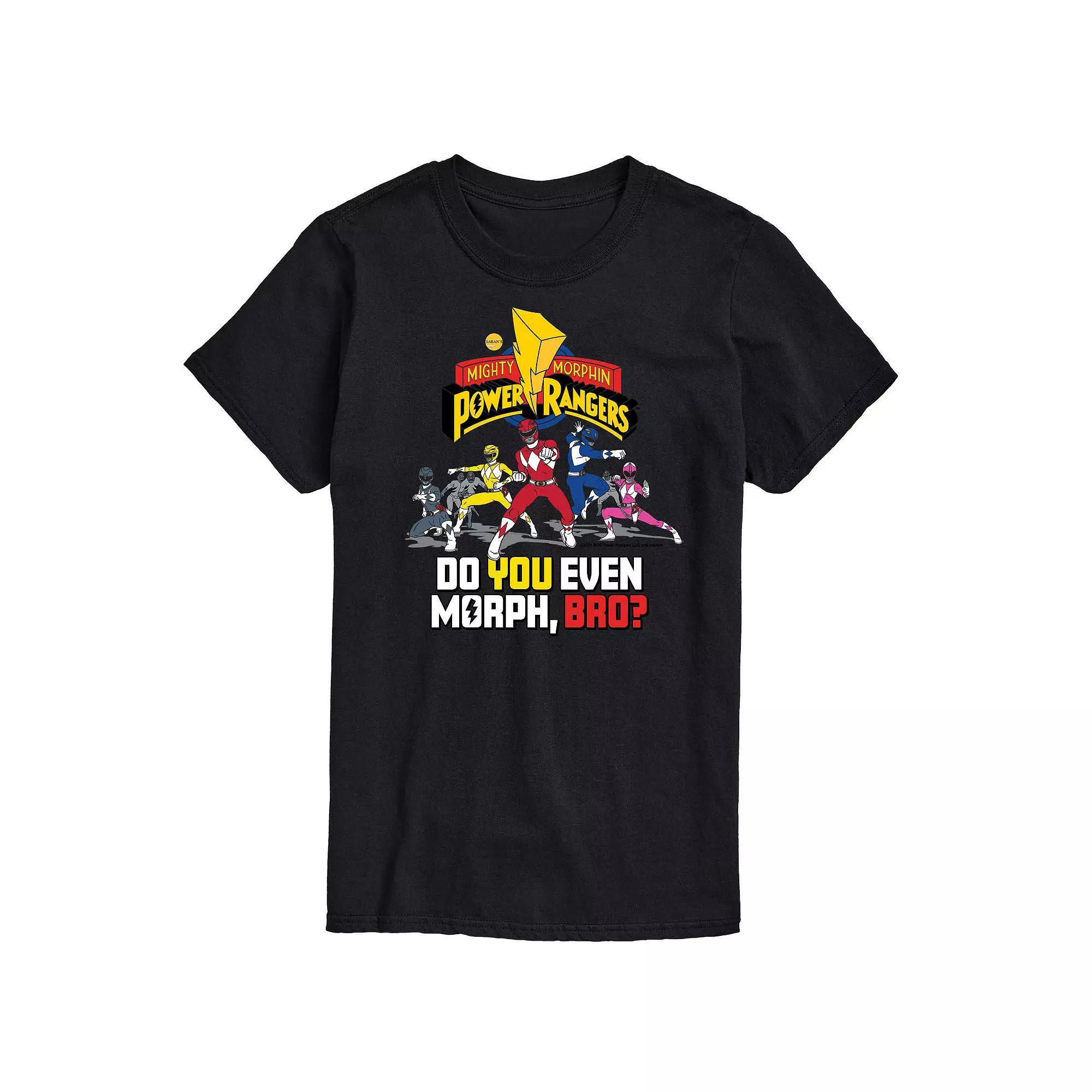 Big & Tall Power Rangers Morph Bro Tee, Mens Product Image