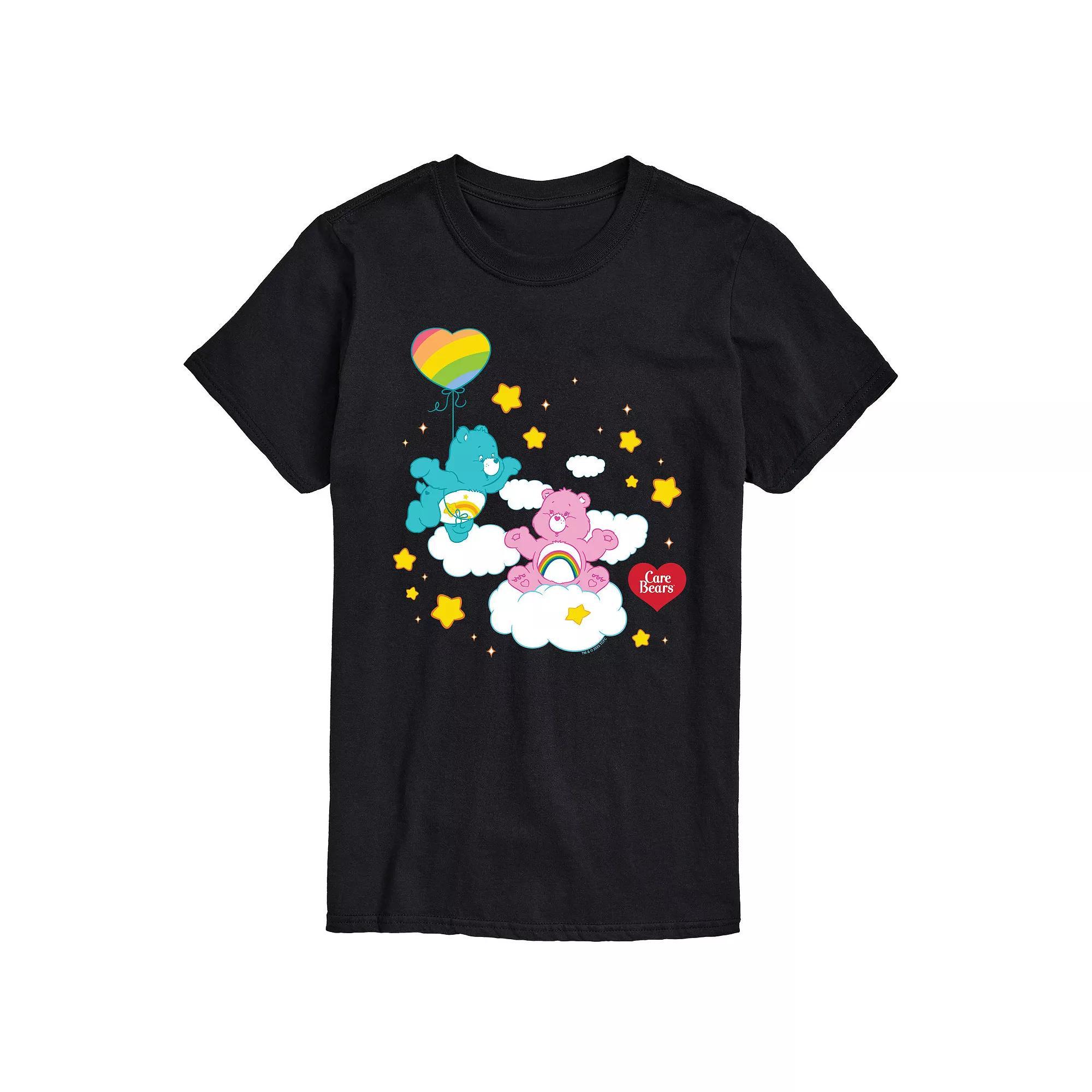 Big & Tall Care Bears Wish And Cheer Graphic Tee, Mens Product Image