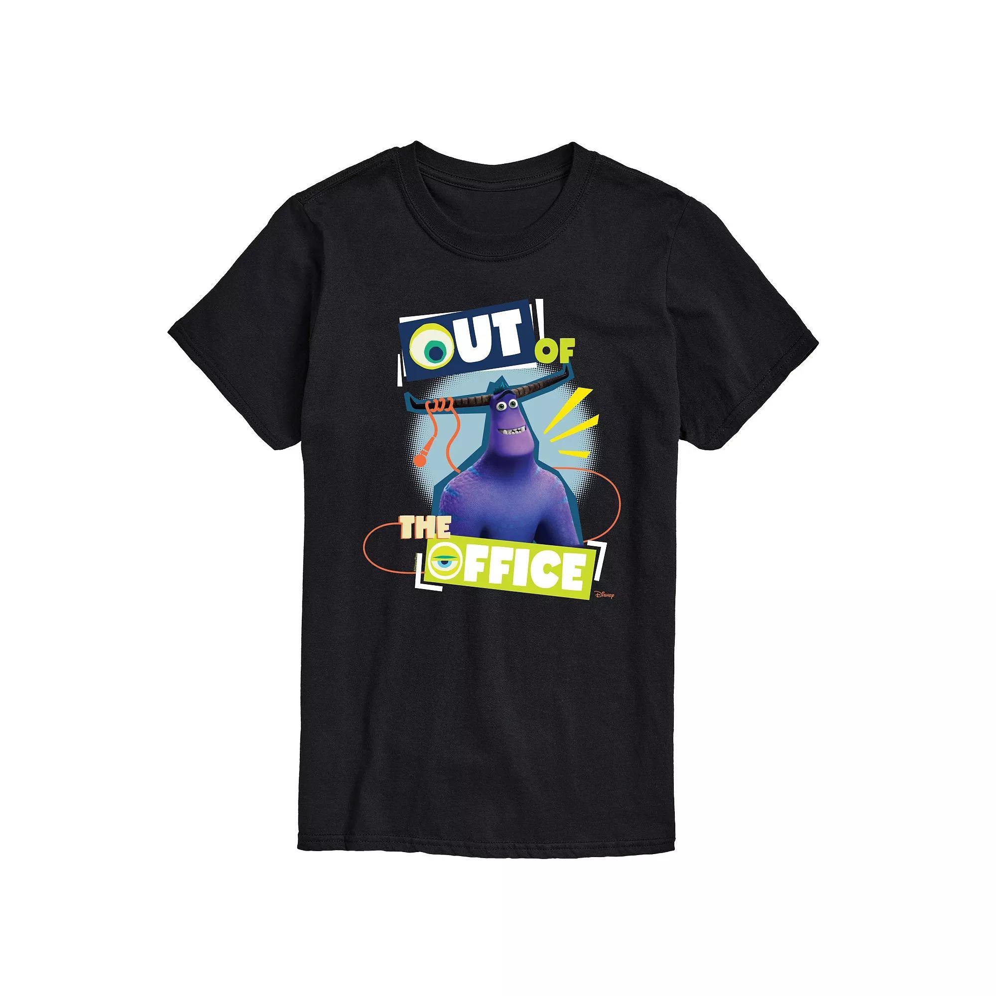 Disney's Men's Welcome Friends Graphic Tee, Size: Large, Black Product Image