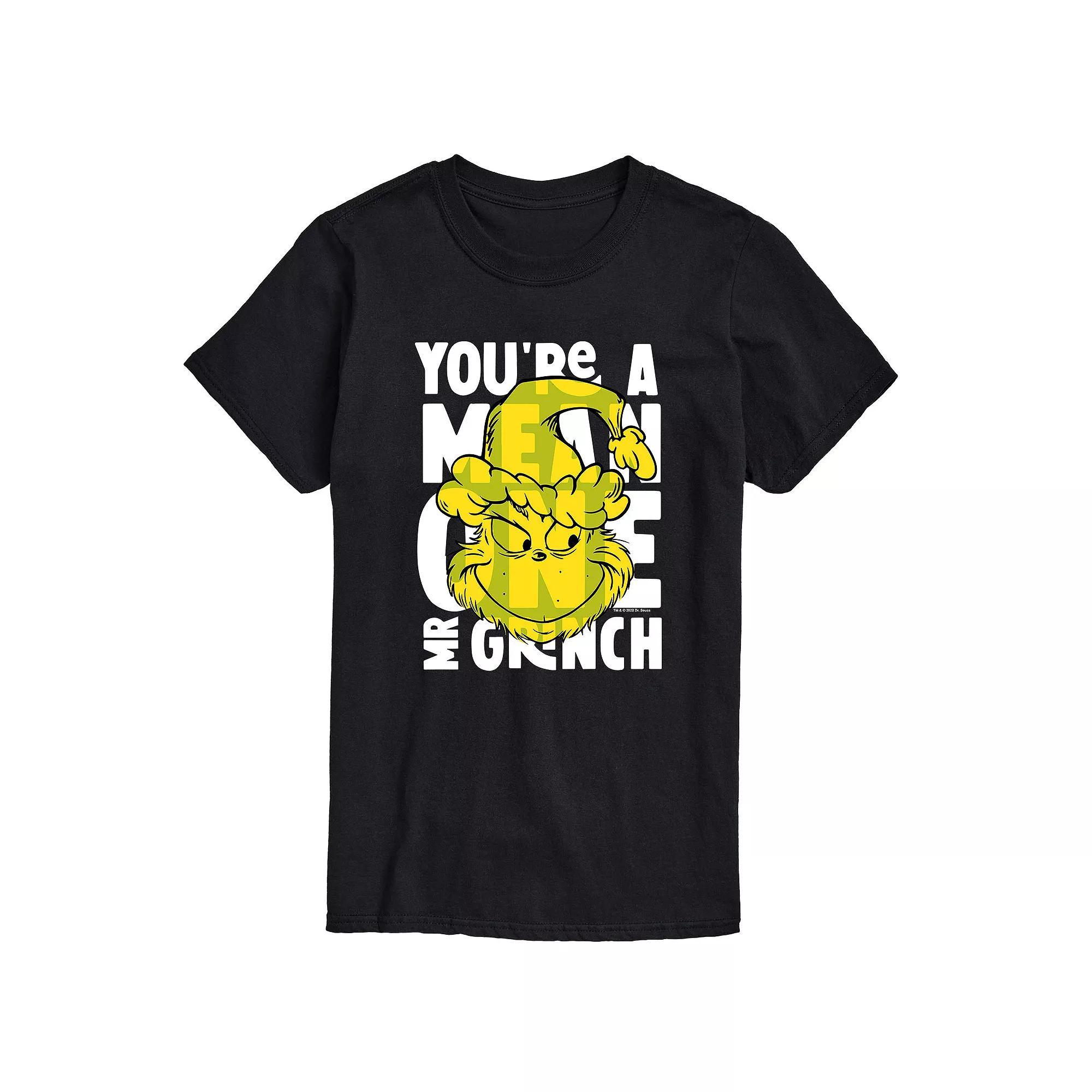 Big & Tall Youre A Mean One Tee, Mens Product Image