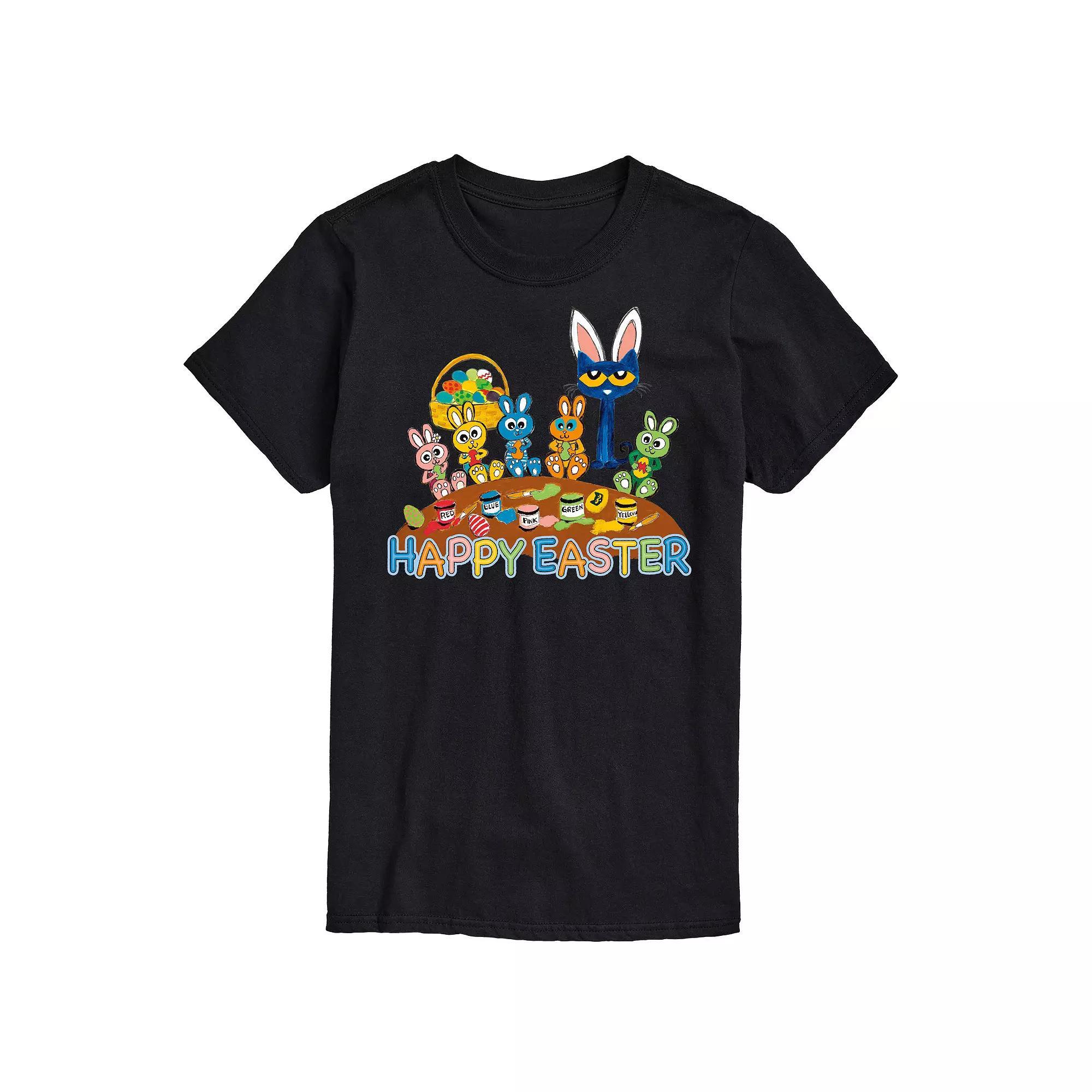 Big & Tall Pete The Cat Happy Easter Tee, Mens Product Image