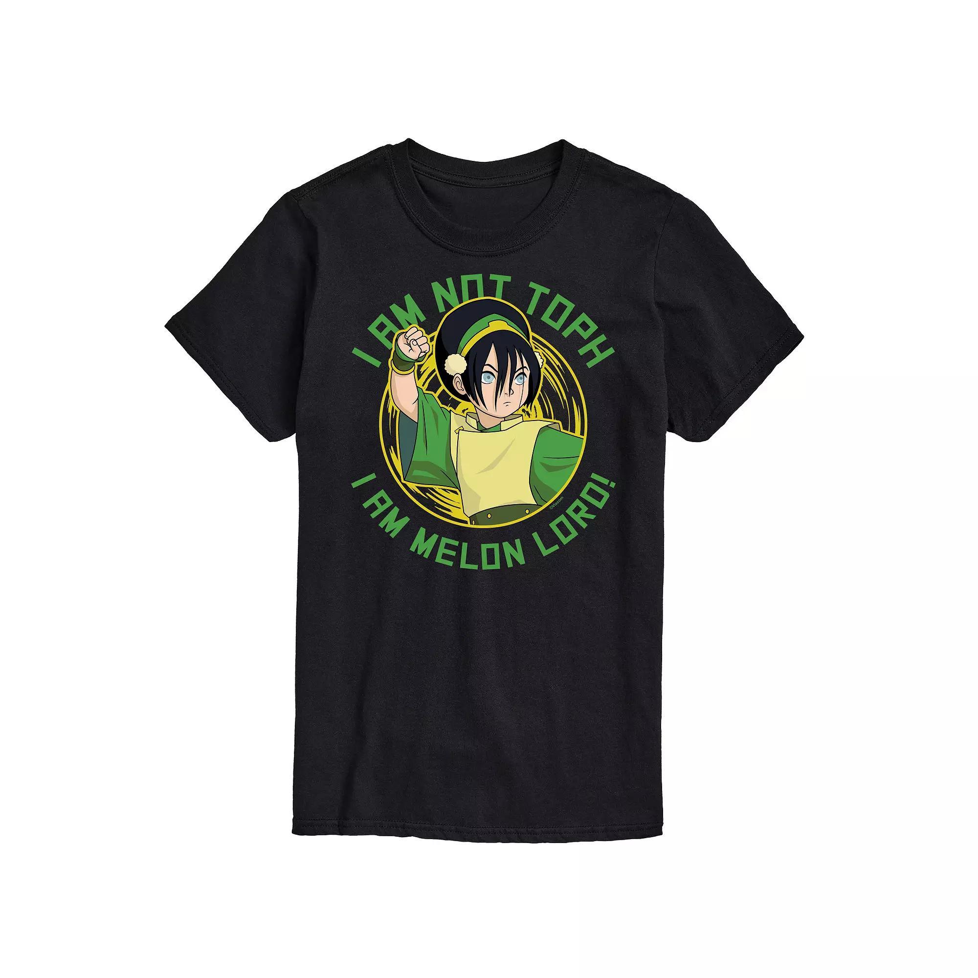 Big & Tall Avatar The Last Airbender I Am Not Toph Graphic Tee, Men's, Size: 3XL Tall, Black Product Image