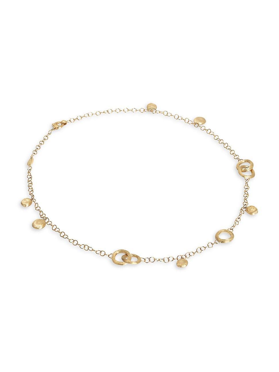 Marco Bicego 18K Yellow Gold Jaipur Charm Statement Necklace, 18 Product Image