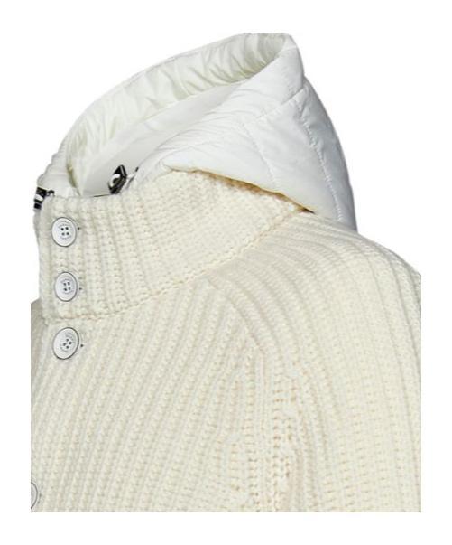 HERNO Sorano Button In White Product Image