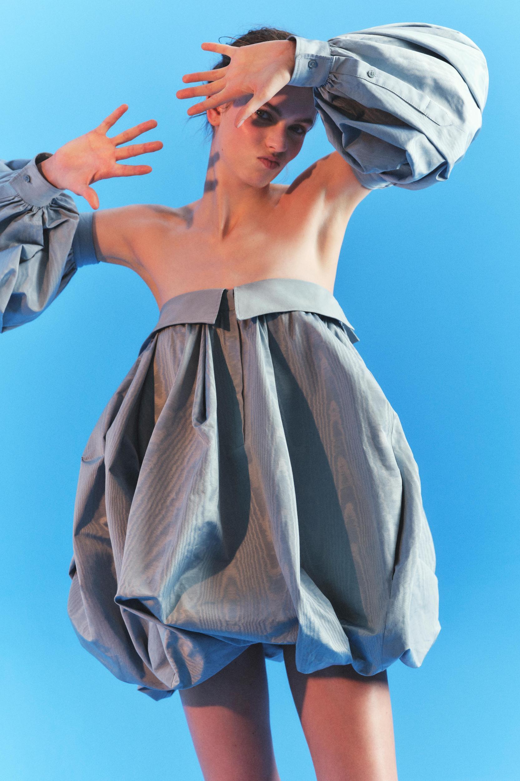 BALLOON DRESS WITH SLEEVES ZARA ICONS LIMITED EDITION Product Image