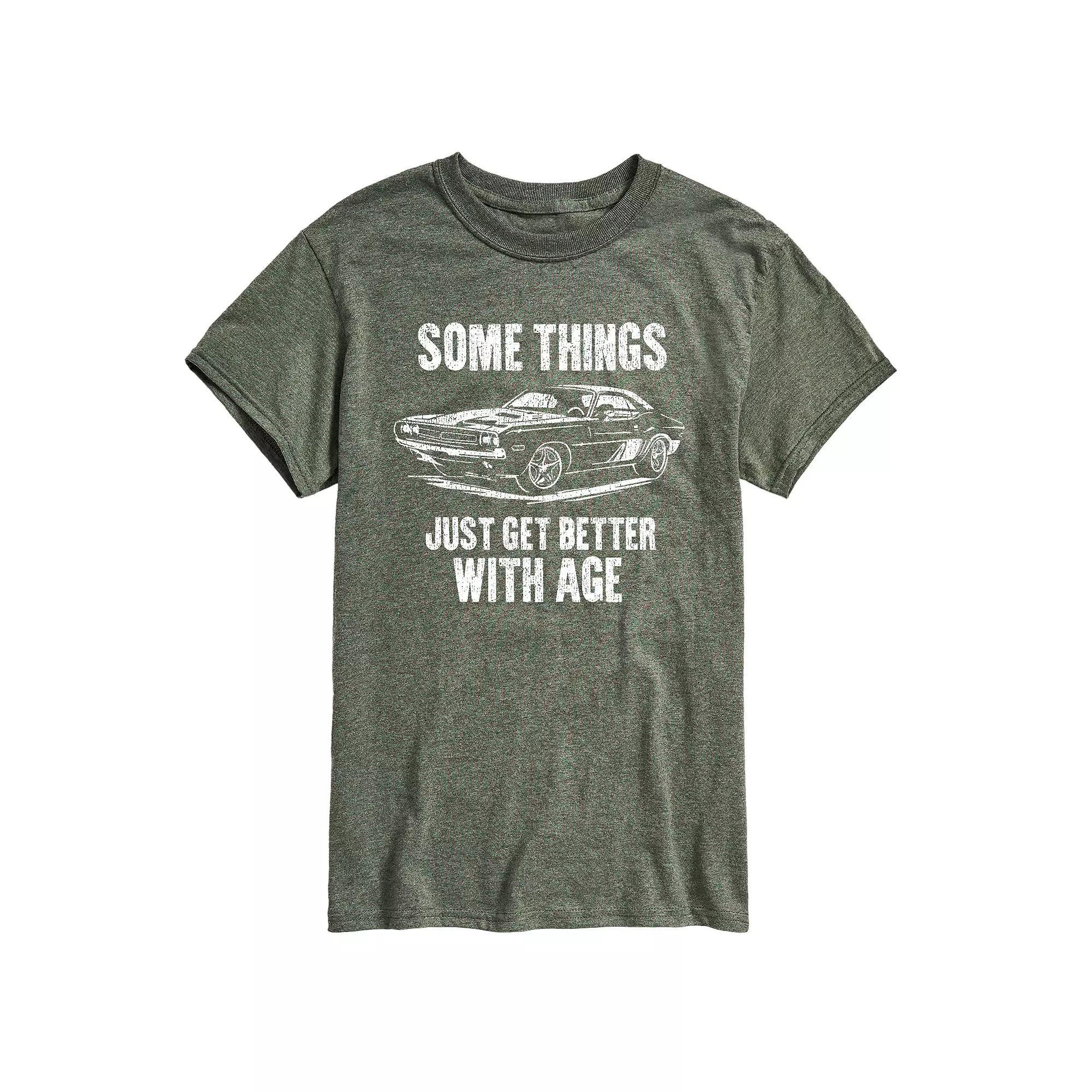 Mens Some Things Just Get Better With Age Graphic Tee Product Image