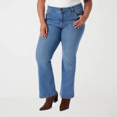 Gloria Vanderbilt-Plus Womens High Rise Bootcut Jean Product Image