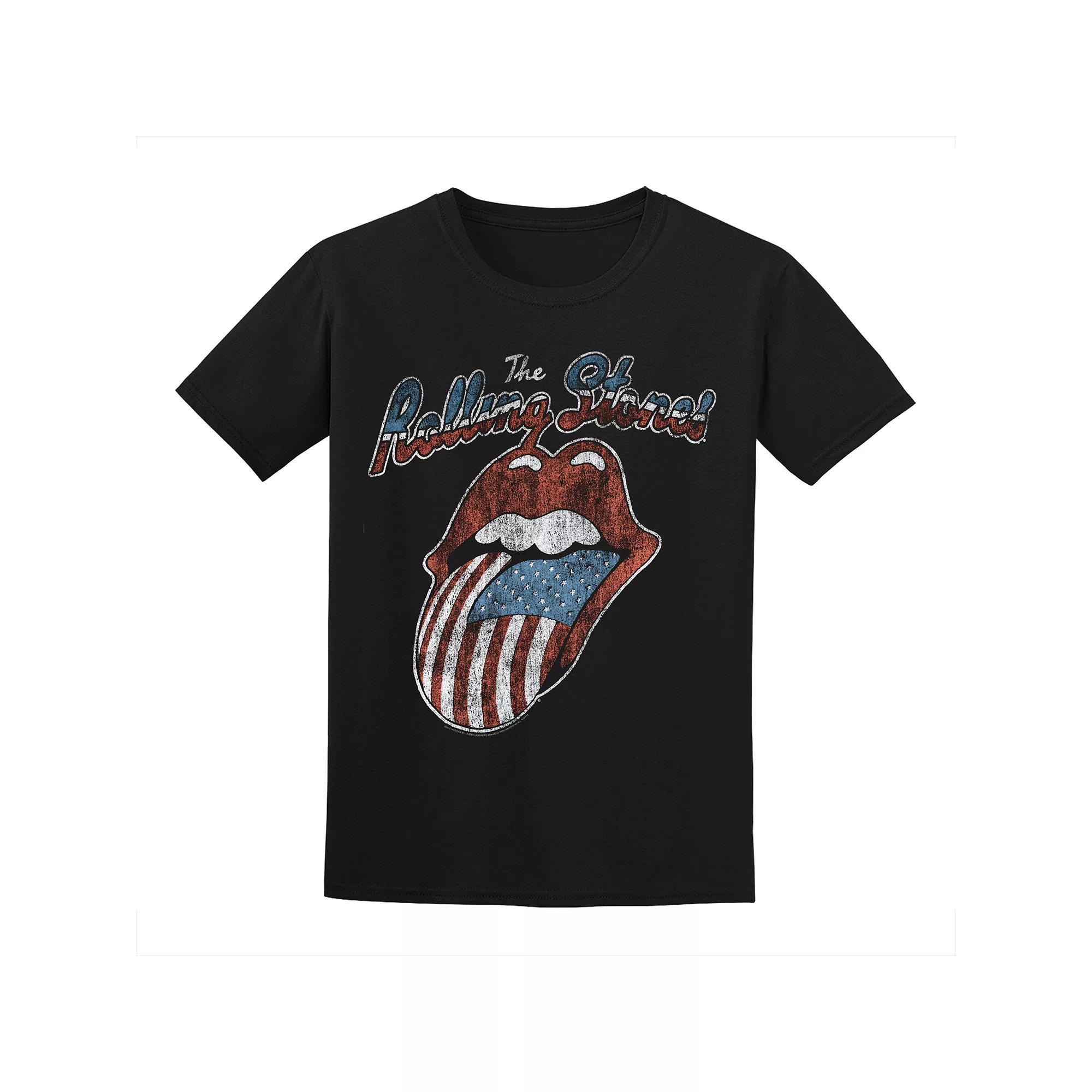 Men's Rolling Stones Tee, Size: Small, Black Product Image
