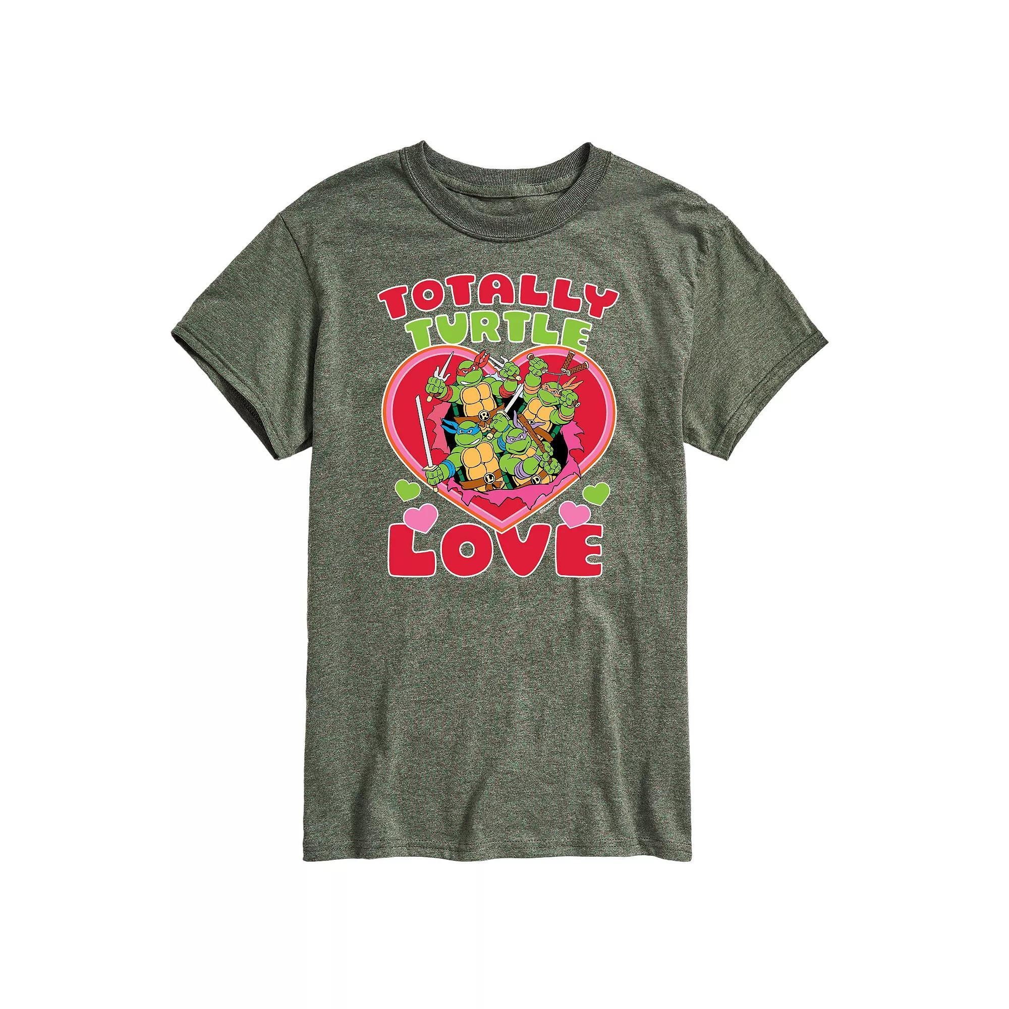Mens TMNT Totally Turtle Love Tee Product Image