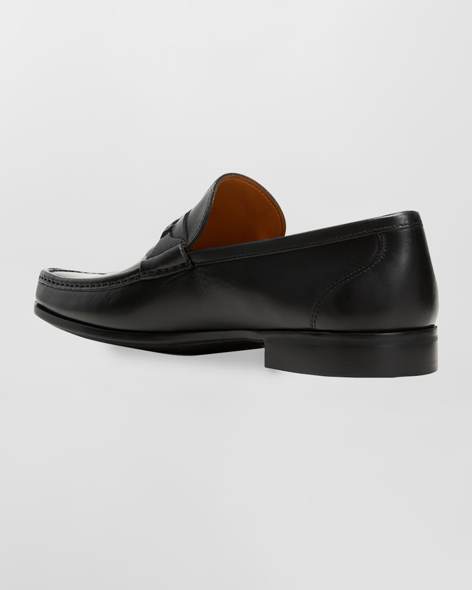 Men's Daren Leather Moccasin Loafers Product Image
