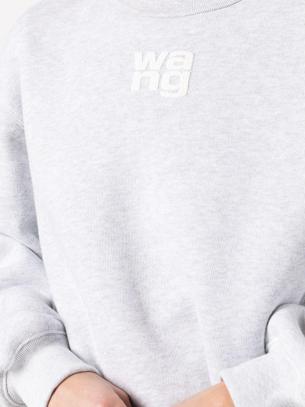 logo-print cotton sweatshirt Product Image