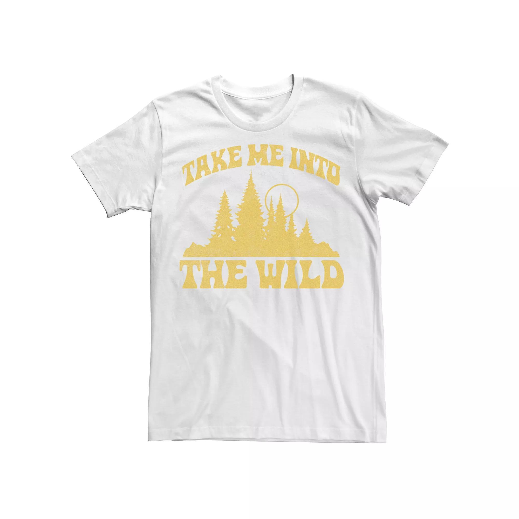 Mens Take Me Into The Wild Forest Tee Product Image
