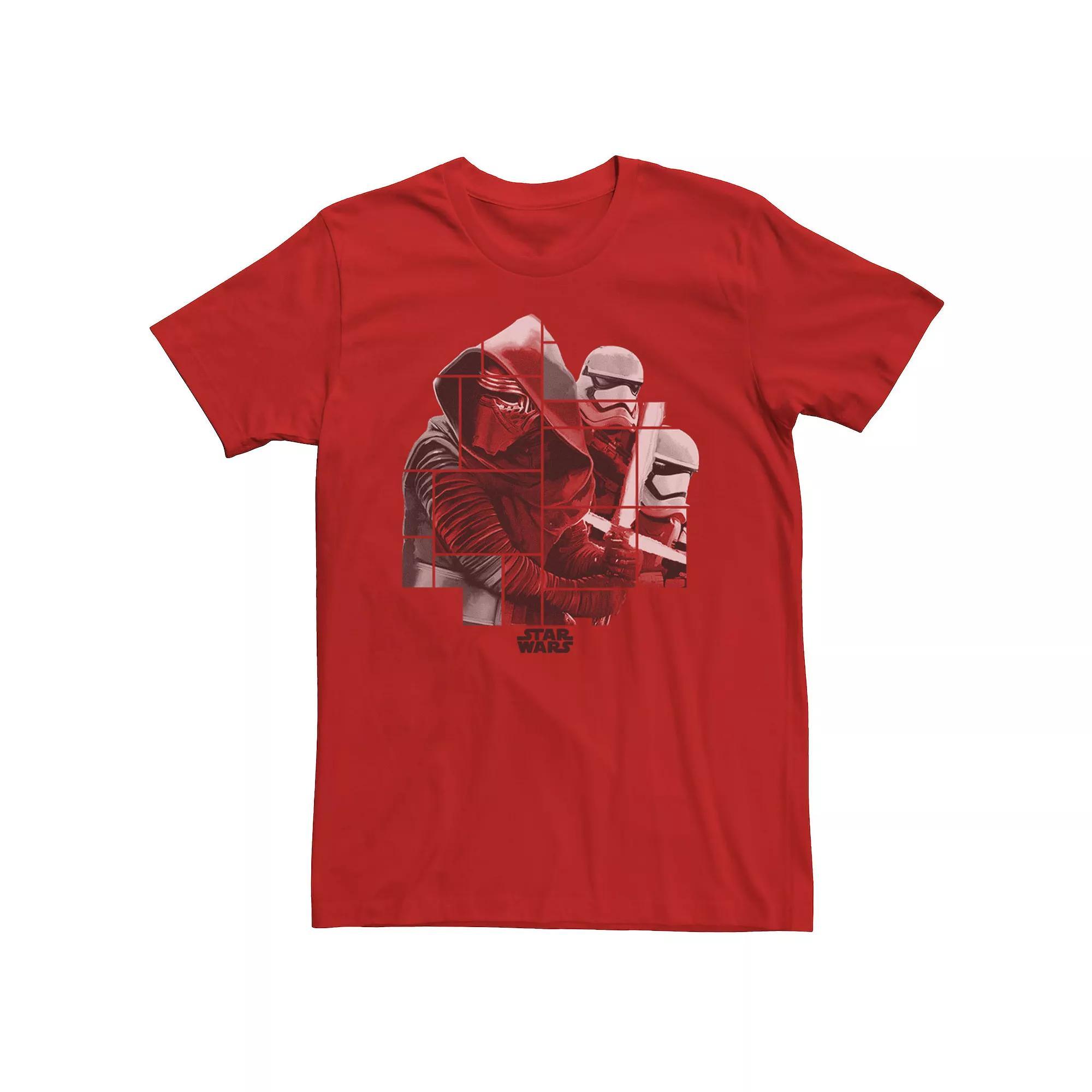 Men's Star Wars Cut Up Graphic Tee, Size: XXL, Red Product Image