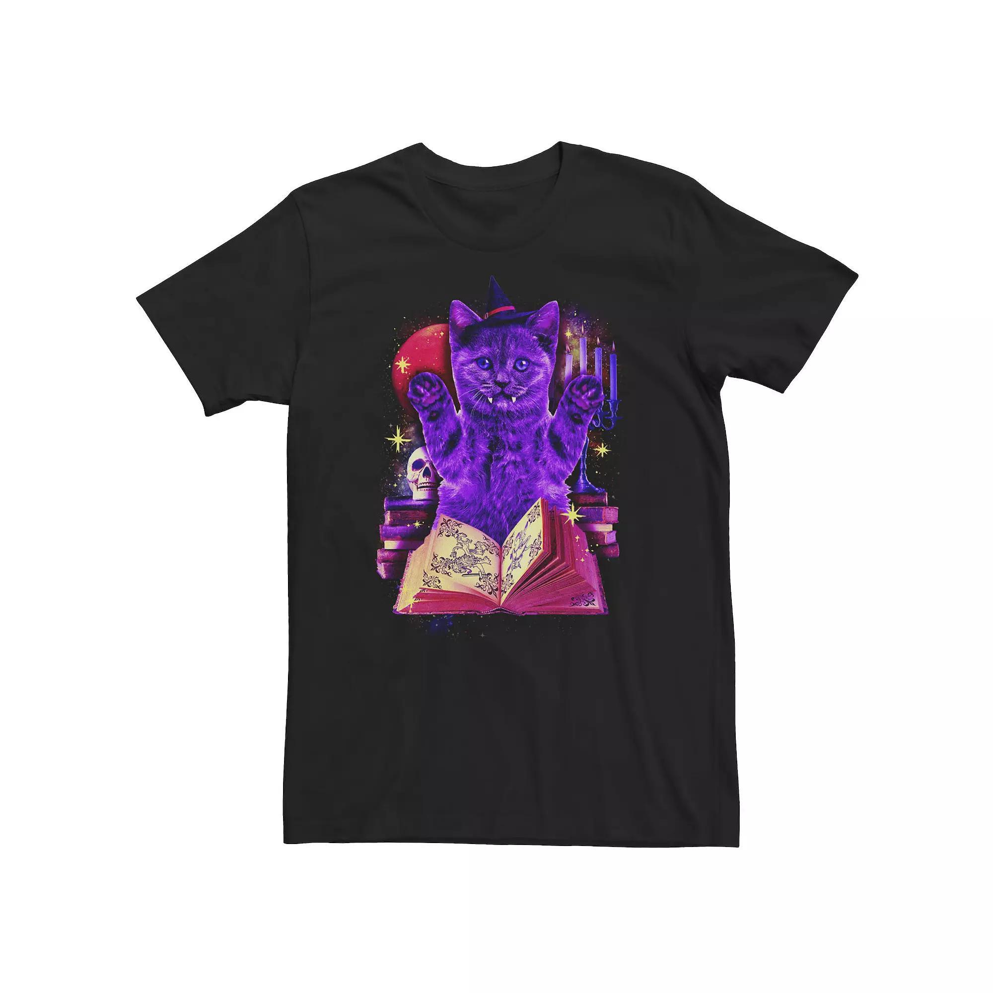 Big & Tall Disney Peter Pan Mermaid Lagoon Gradient Tee, Men's, Size: 3XL Tall, Black Product Image