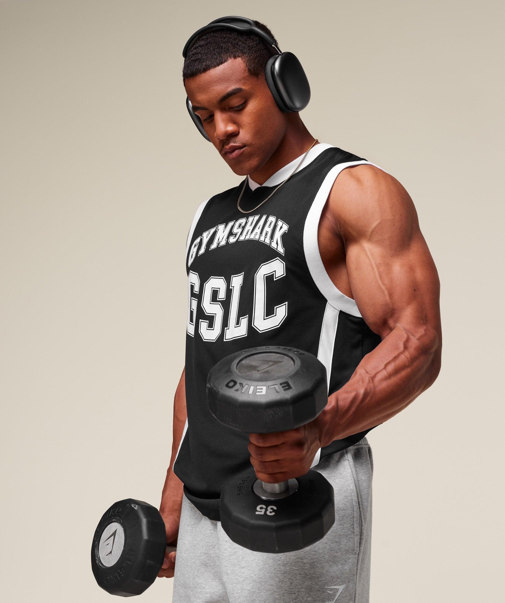 Gymshark GSLC Tank - Black Male Product Image