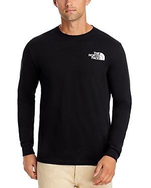 The North Face Men's L/S Box NSE Tee (TNF /Multi-Color) Men's T Shirt Product Image