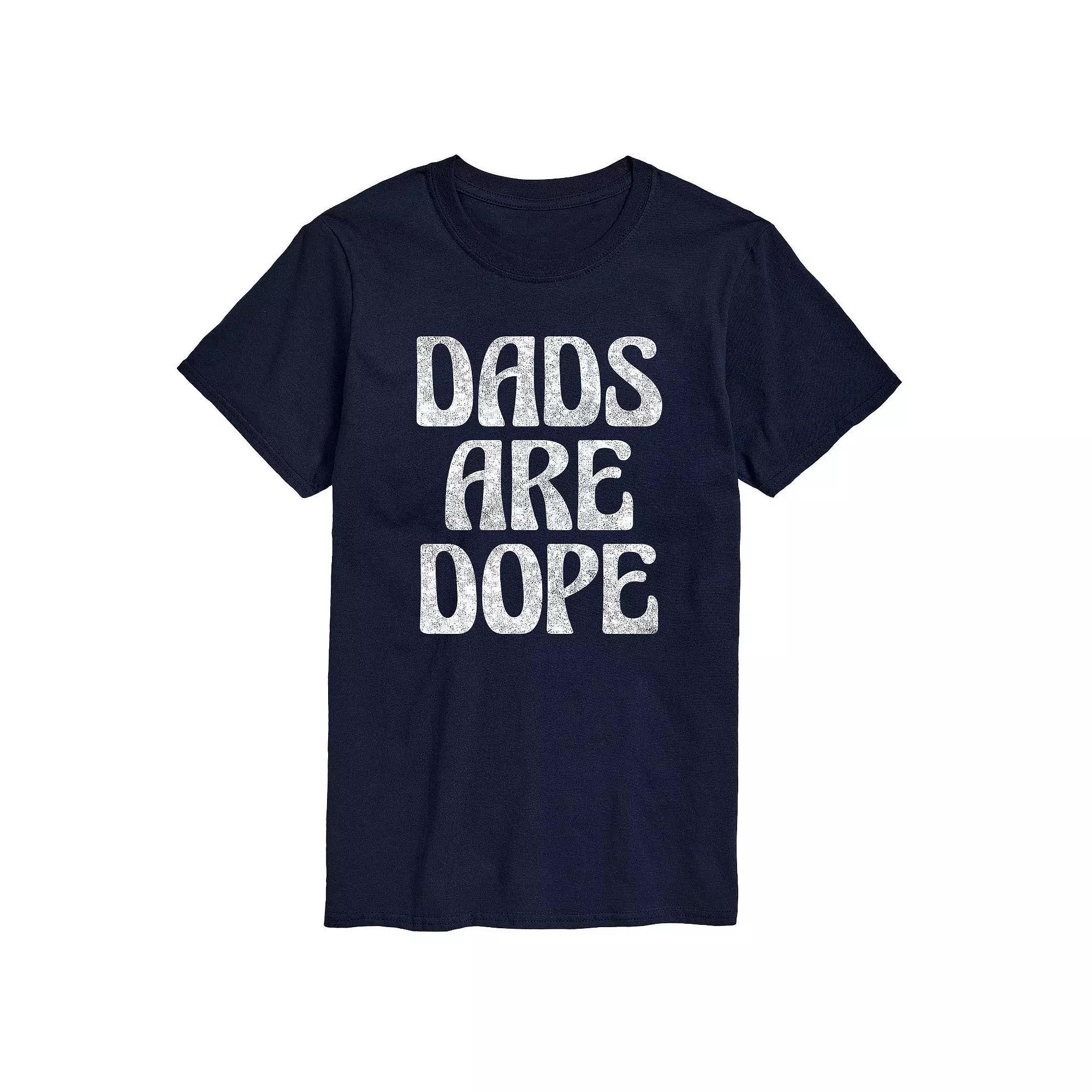 Big & Tall Dads Are Dope Graphic Tee, Mens Product Image