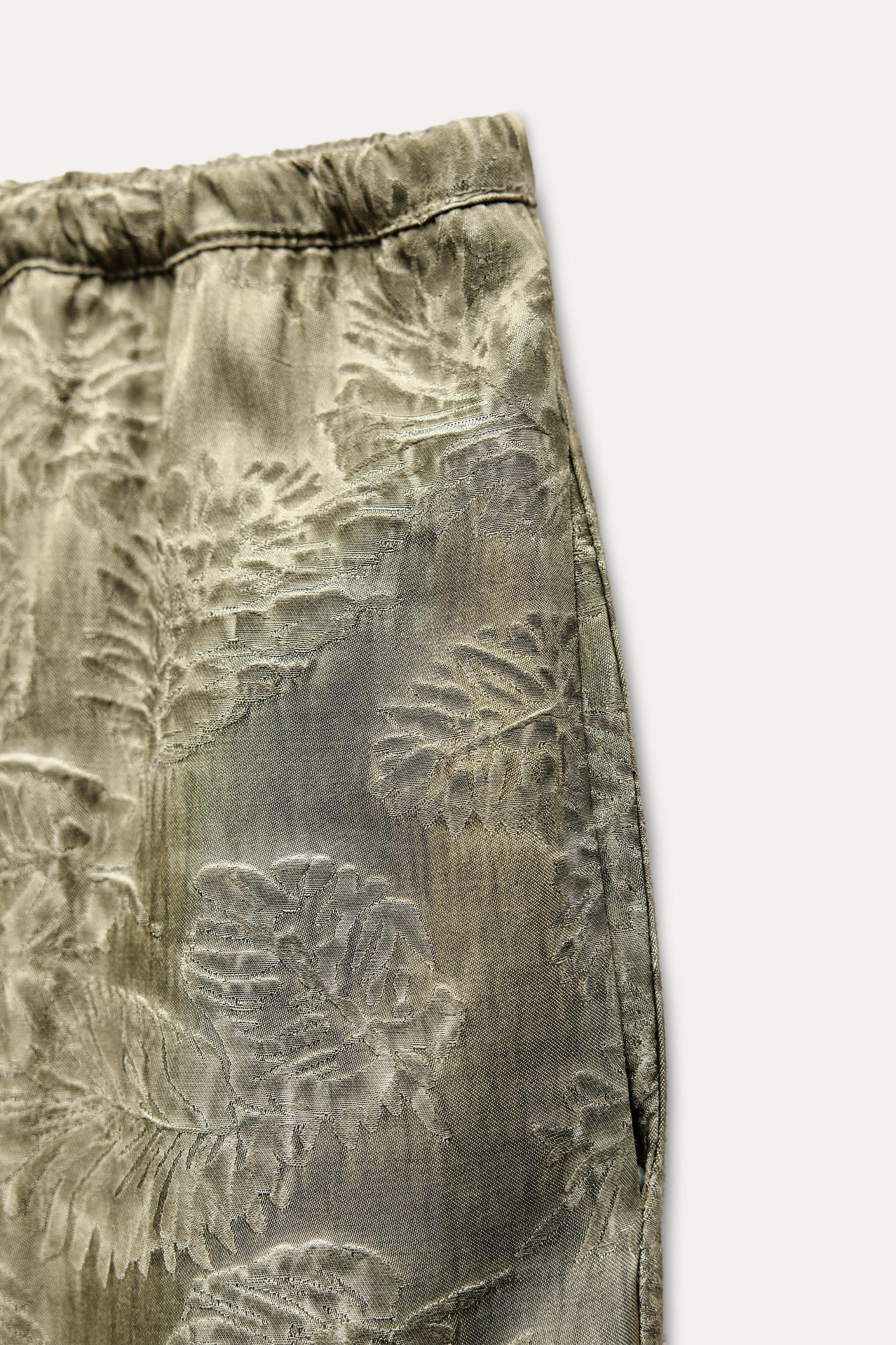 DRAPED JACQUARD TOP ZW COLLECTION Product Image