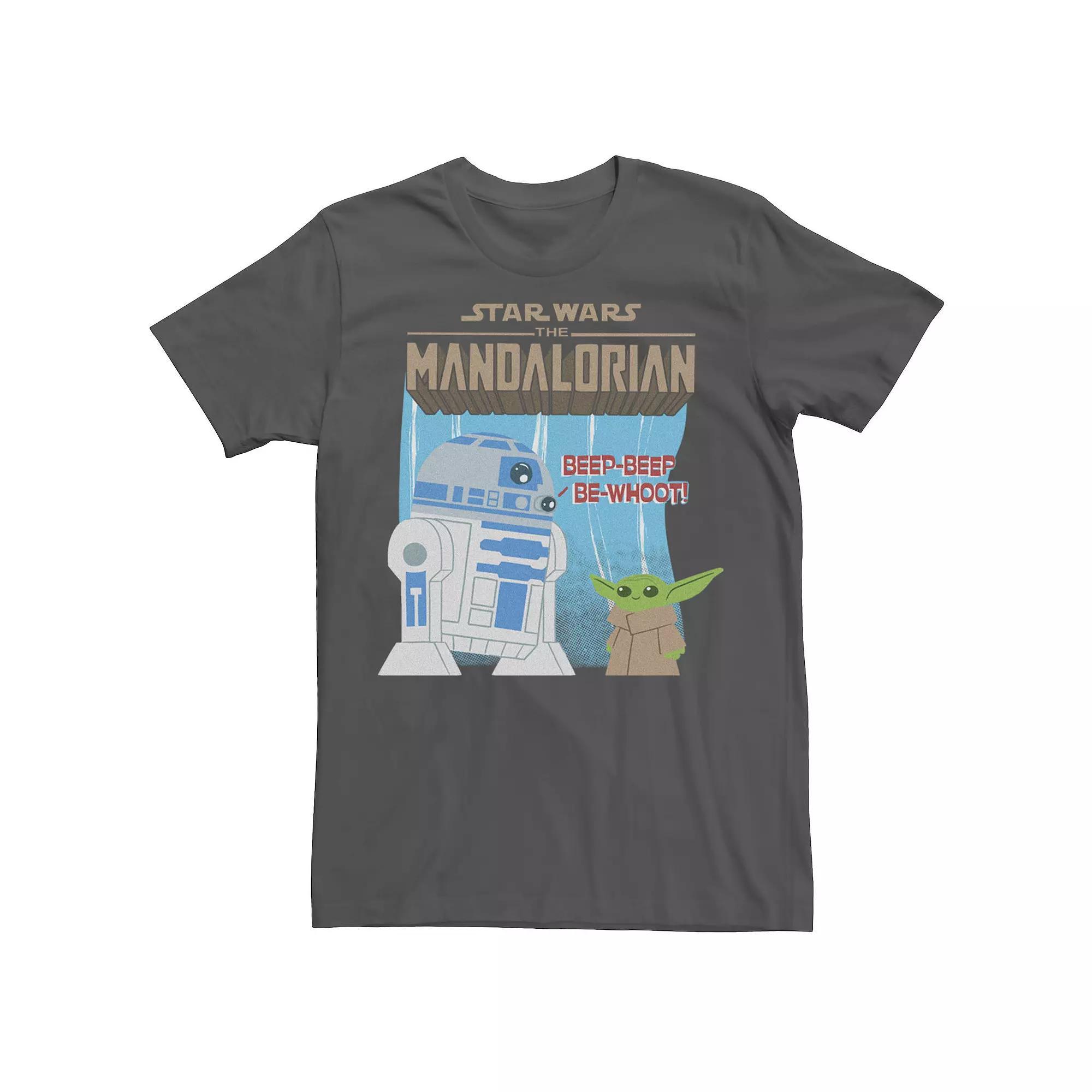 Men's Star Wars The Madalorian Old PaTee, Size: XL, Grey Product Image