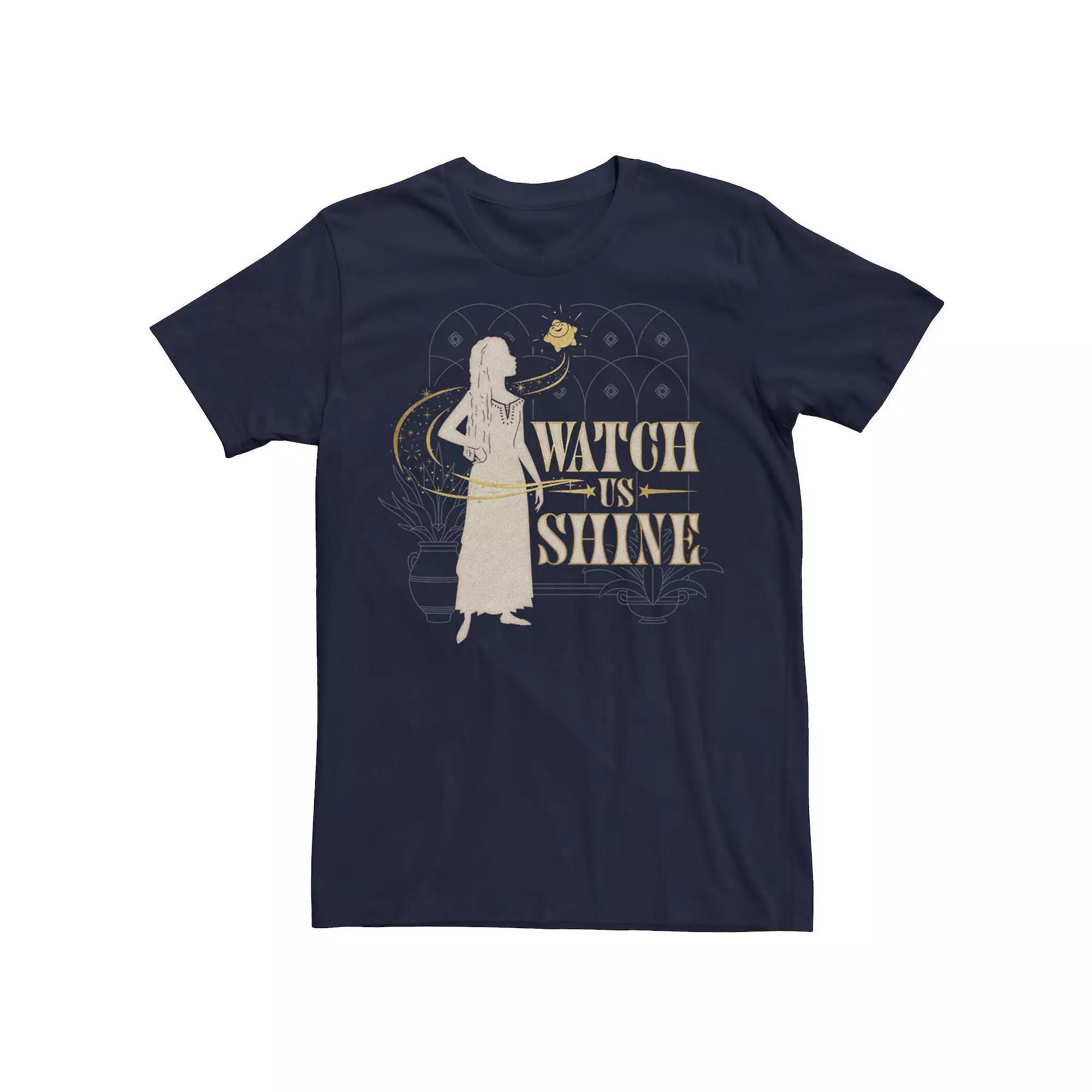 Men's Wish Watch Us Shine Graphic Tee, Size: Small, Blue Product Image