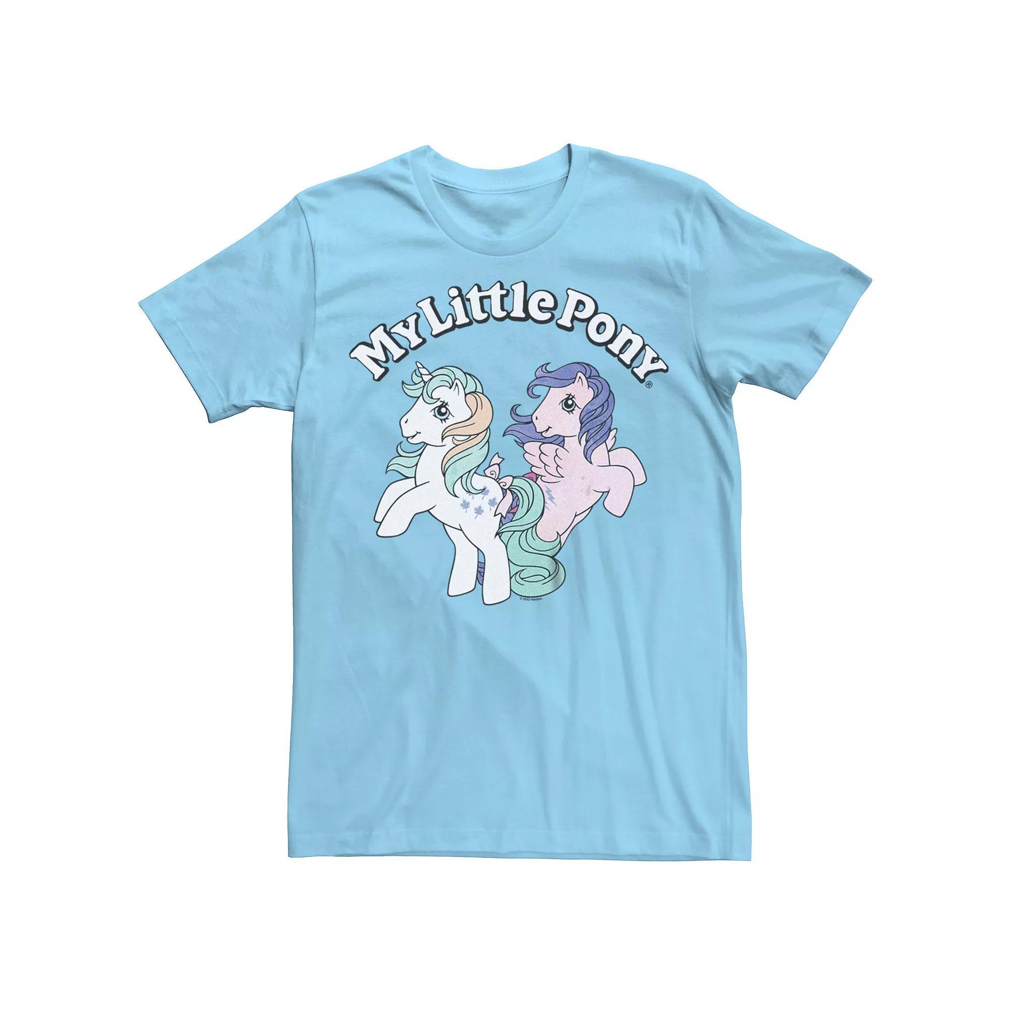 Men's My Little Pony Neighing Tee, Size: Medium, Light Blue Product Image