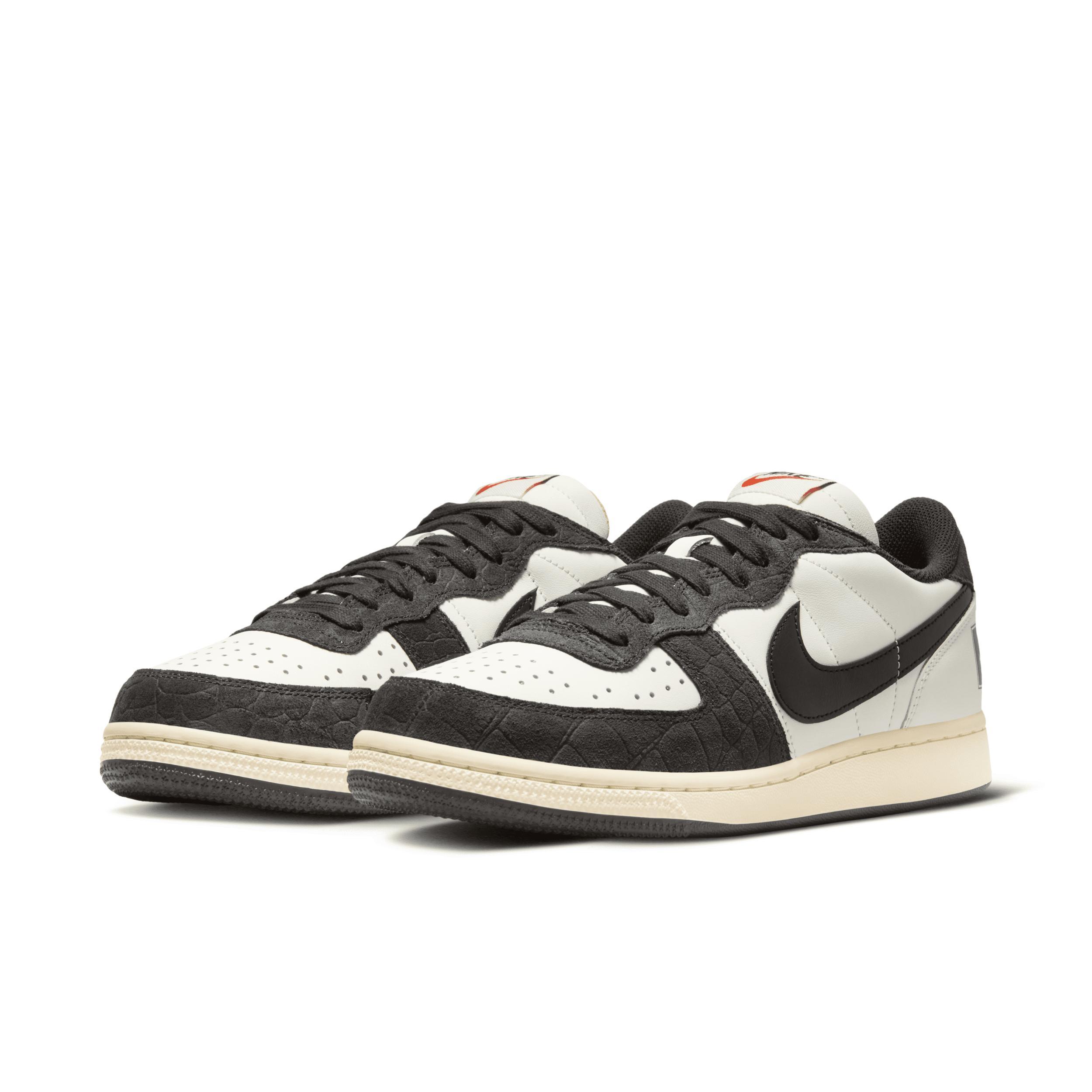 Nike Mens Nike Terminator Low - Mens Basketball Shoes Brown/White Product Image