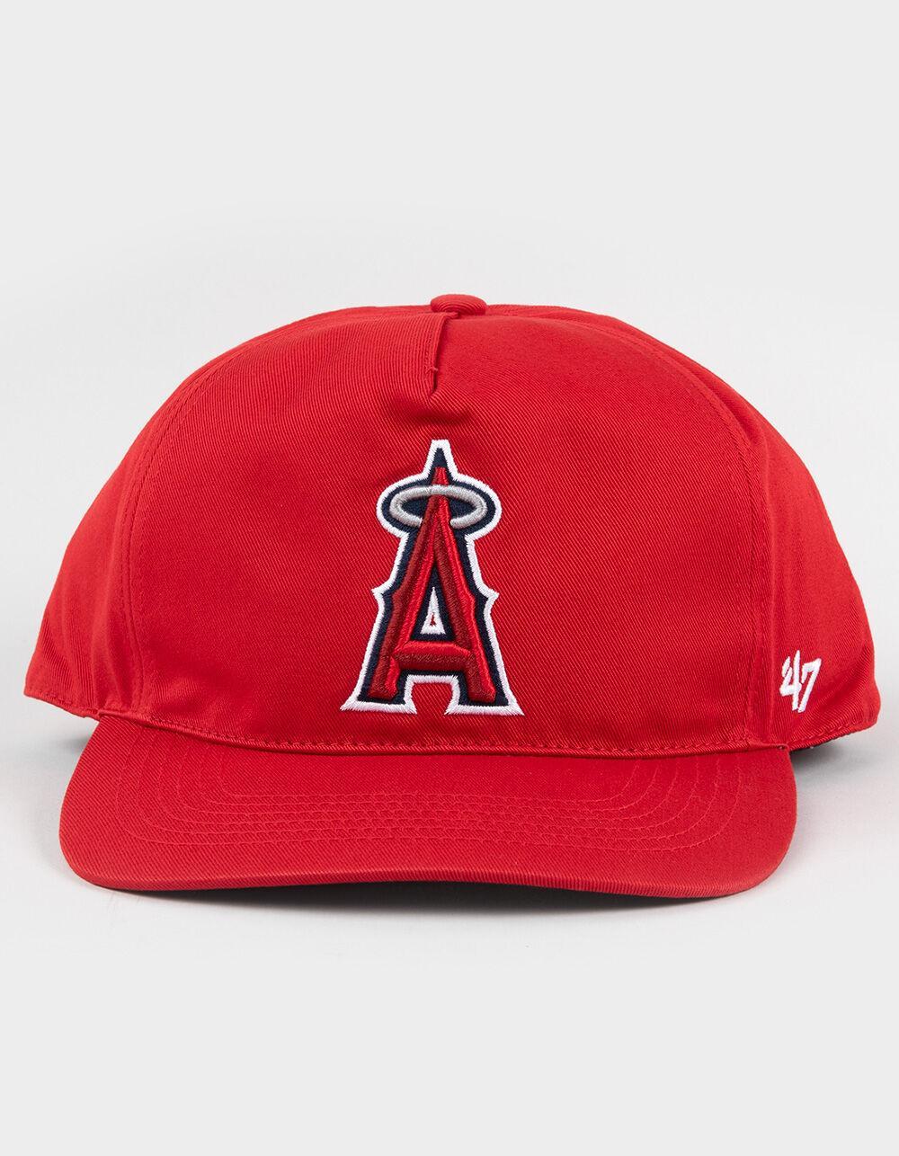 47 BRAND Los Angeles Angels '47 Hitch Snapback Hat - RED Product Image