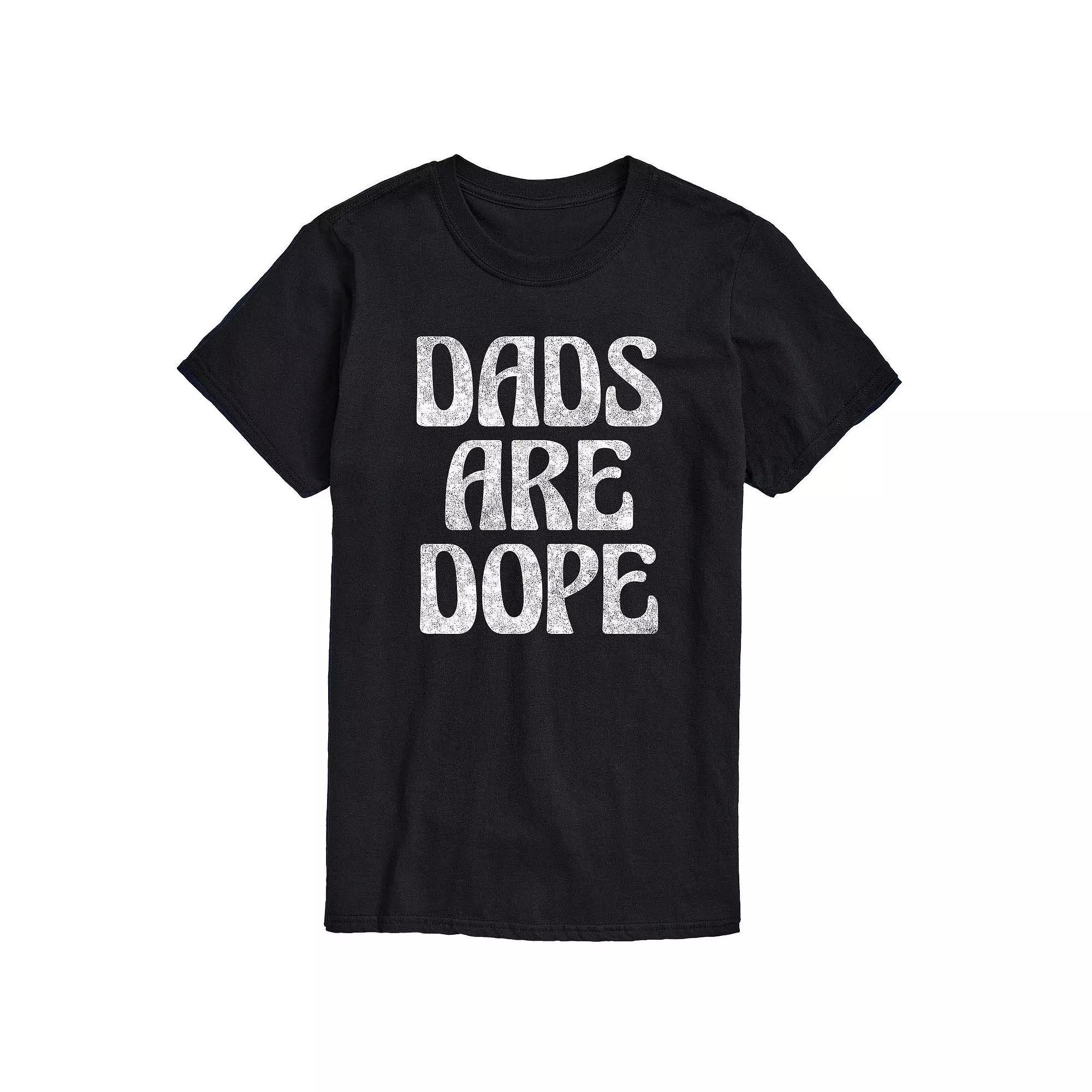 Big & Tall Dads Are Dope Graphic Tee, Mens Product Image