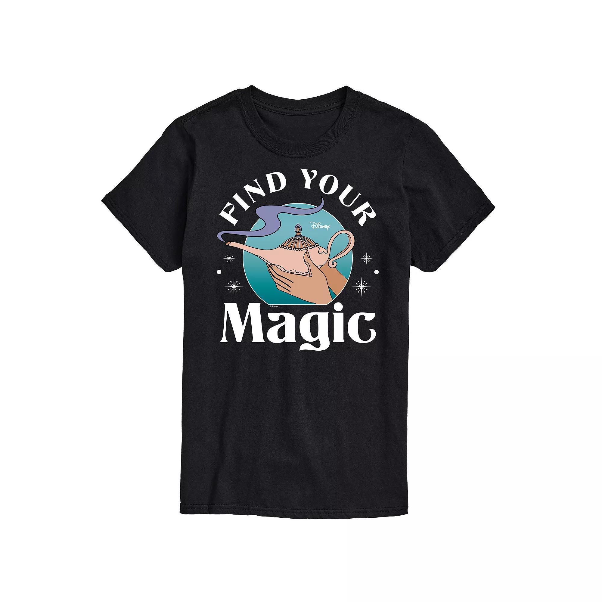 Disney Princess Big & Tall Find Your Magic Graphic Tee, Mens Product Image