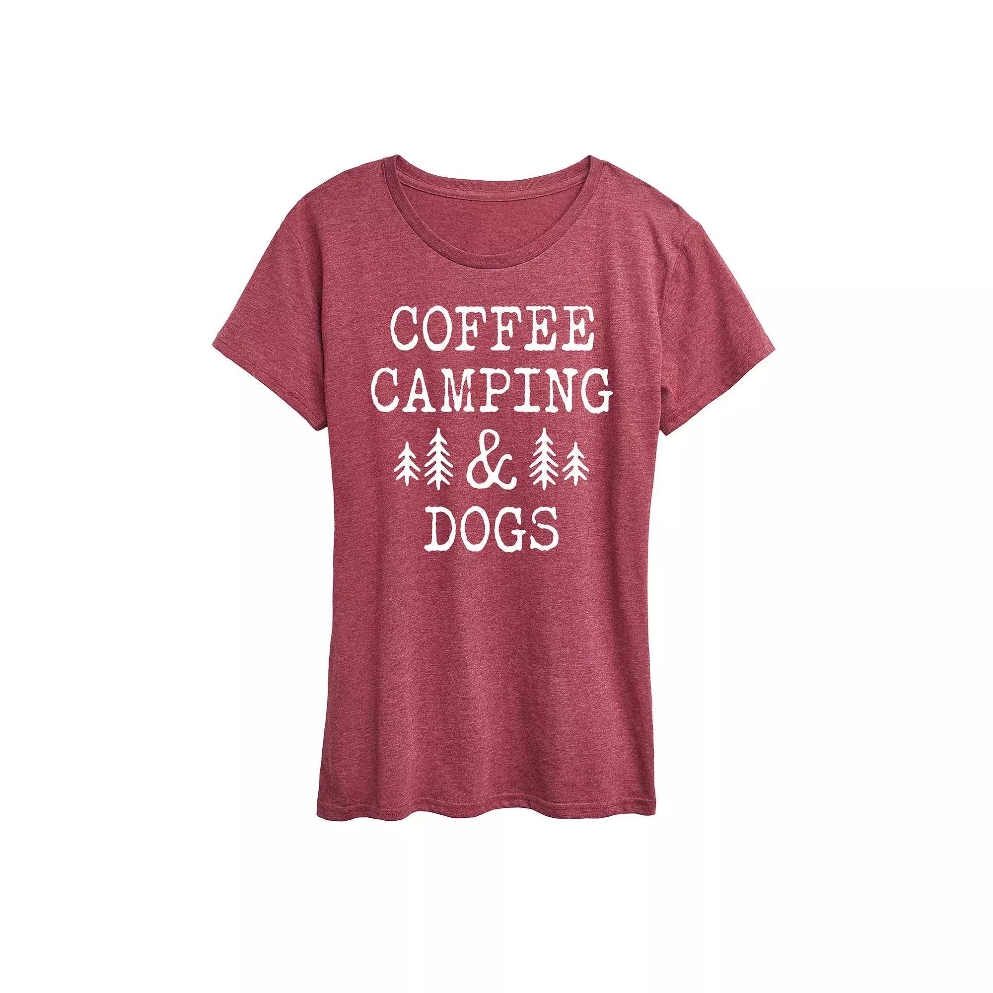 Womens Abstract Trees Graphic Tee, Girls Product Image