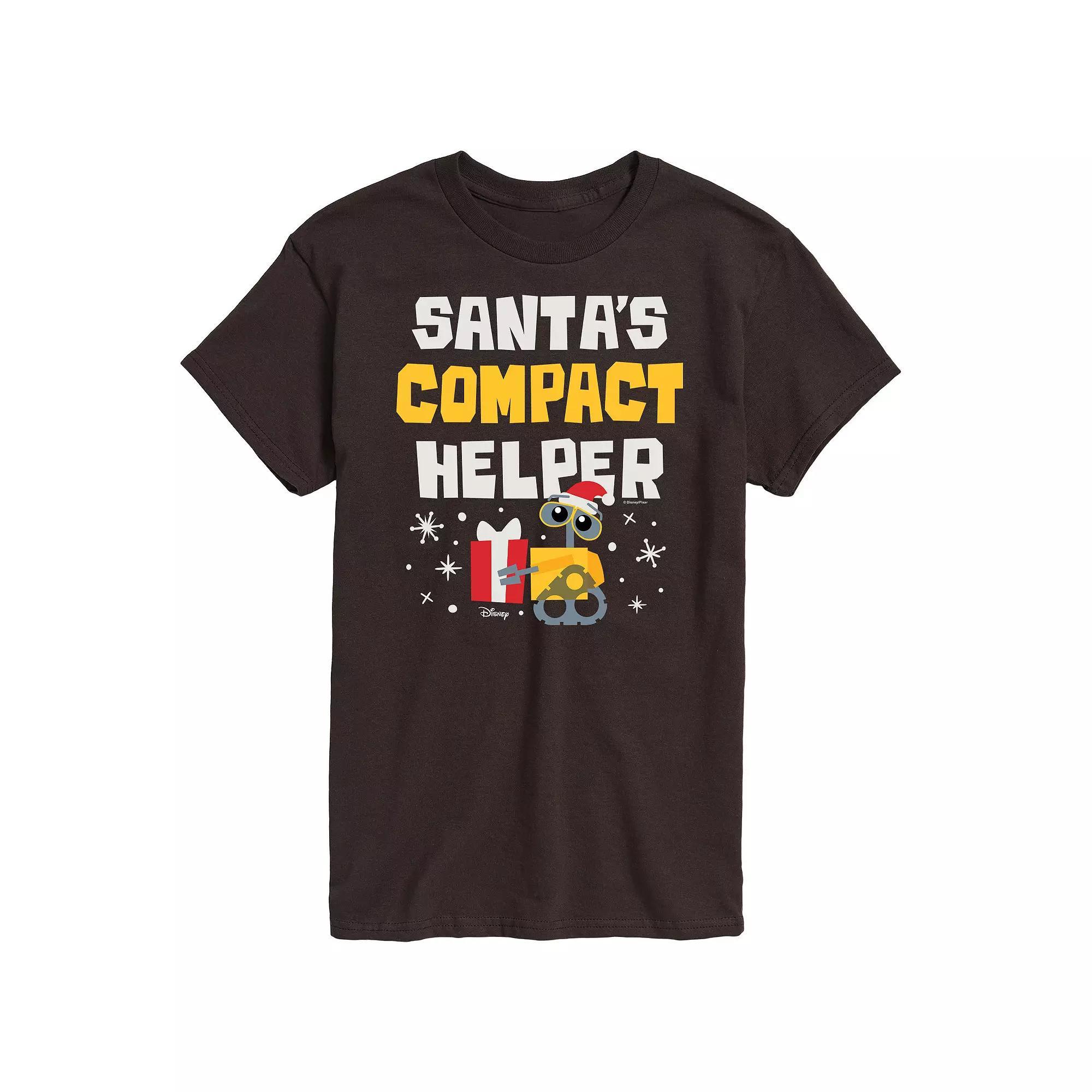 Disney / Pixars WALL-E Mens Santas Compact Helper Graphic Tee Product Image