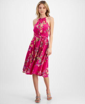 Rachel Rachel Roy Womens Jinx Chiffon Midi Dress Product Image