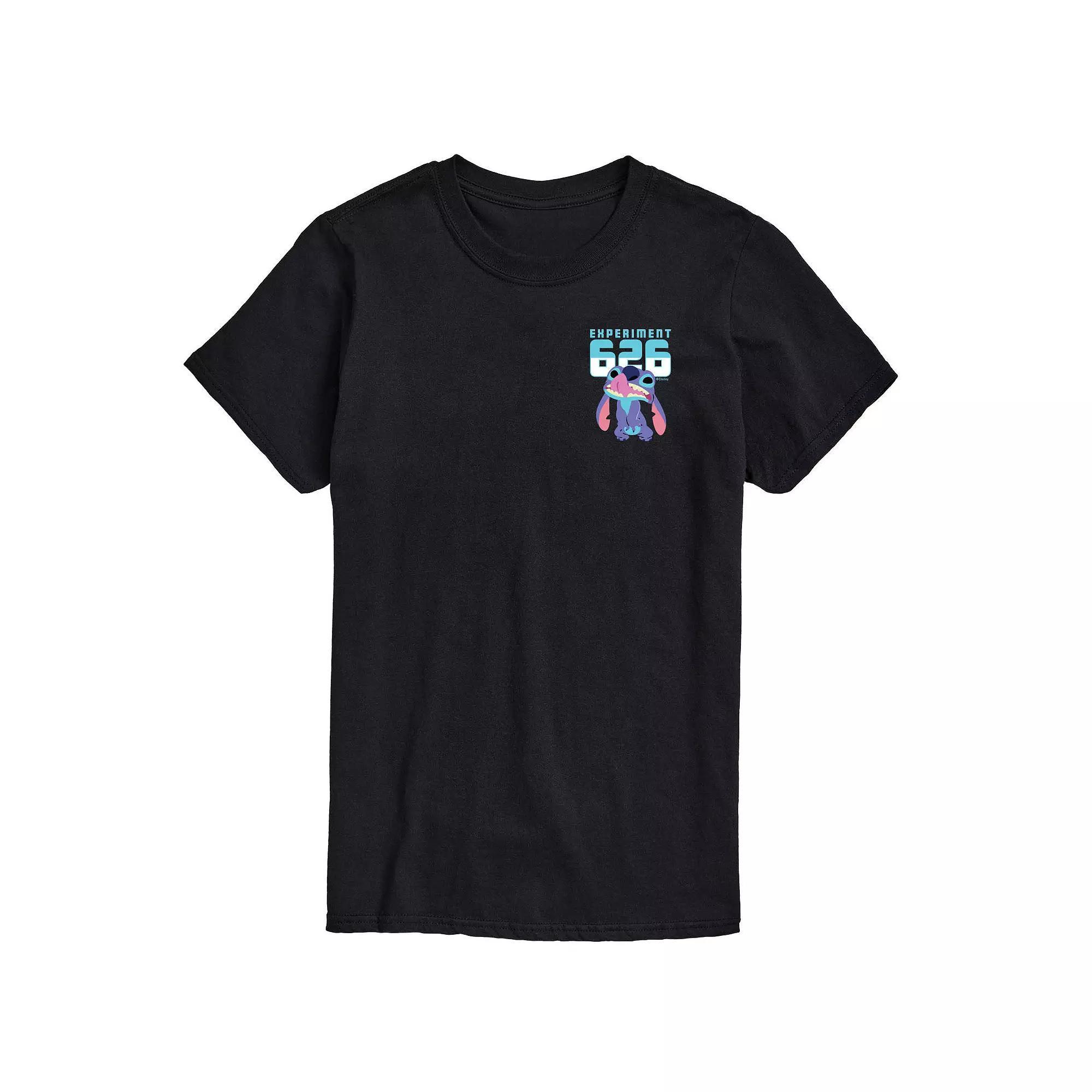 Disneys Lilo & Stitch Big & Tall Experiment 626 Graphic Tee, Mens Product Image