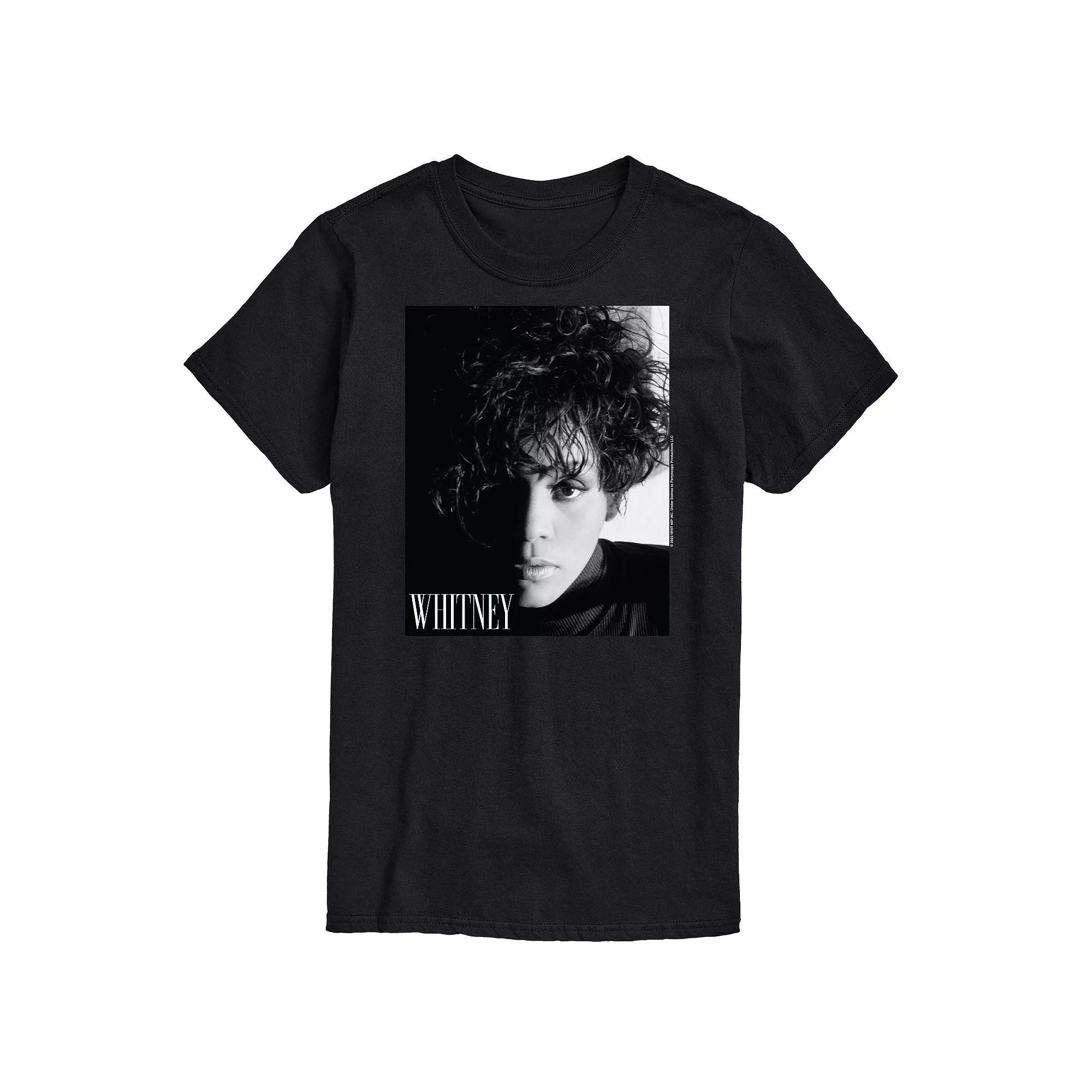 Big & Tall Whitney Houston Tee Tee, Mens Product Image