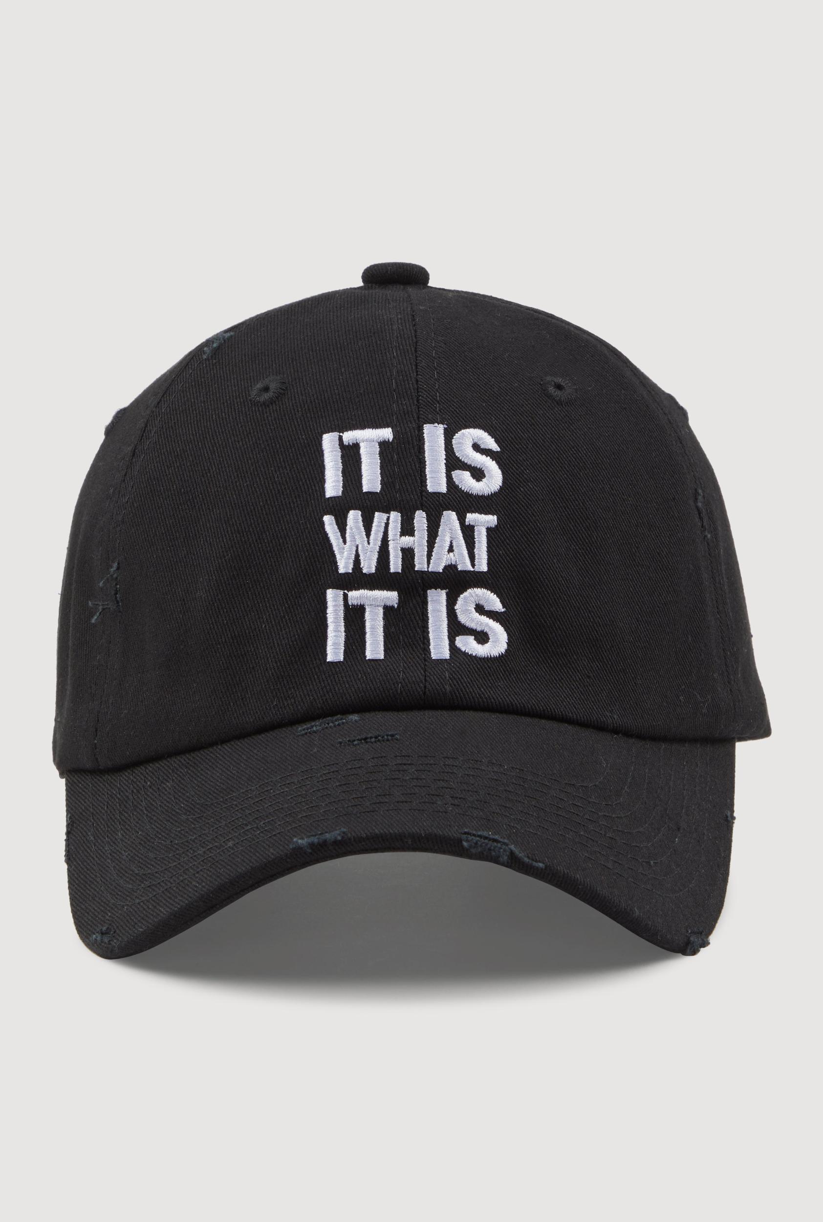 It Is What It Is Baseball Cap Female Product Image